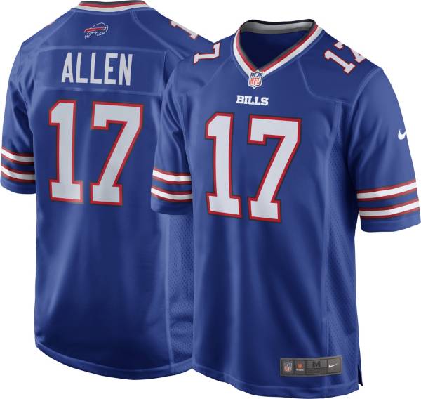 Buffalo Bills Josh Allen Mens Royal Blue Game Jersey