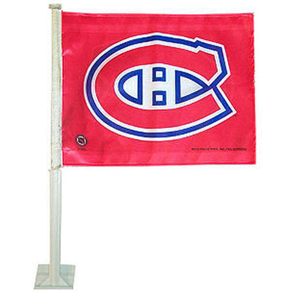Montreal Canadians NHL Car Flag
