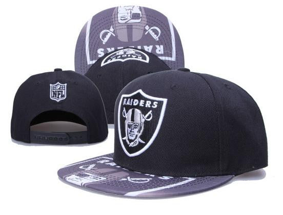 Oakland RaidersNew Era logo Bill  Snapback Adjustable  hat