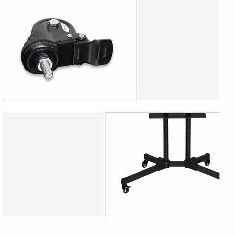TV Floor Stand With Camera Tray And AV Shelf | NACHES
