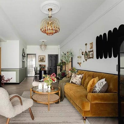 Velvet Sectional Sofa