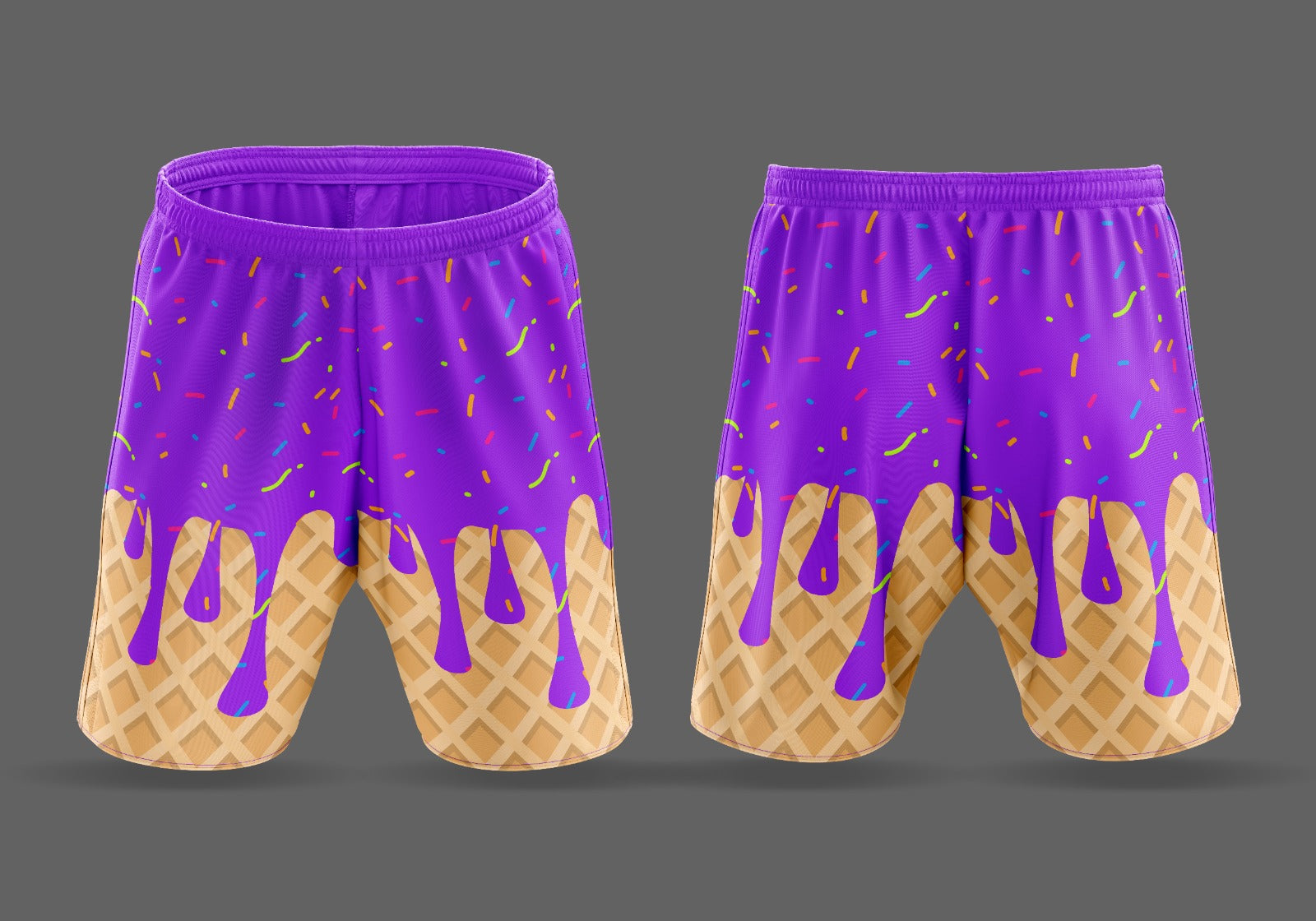 GAMEDAY SUPPLY DRIPPY MESH SHORTS