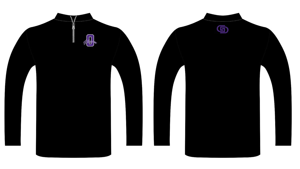 Onalaska 1/4 zip long sleeve jacket