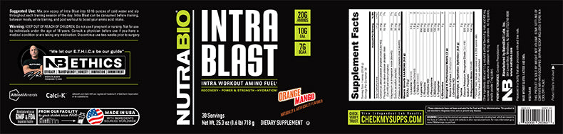 Intra Blast | Nutrabio