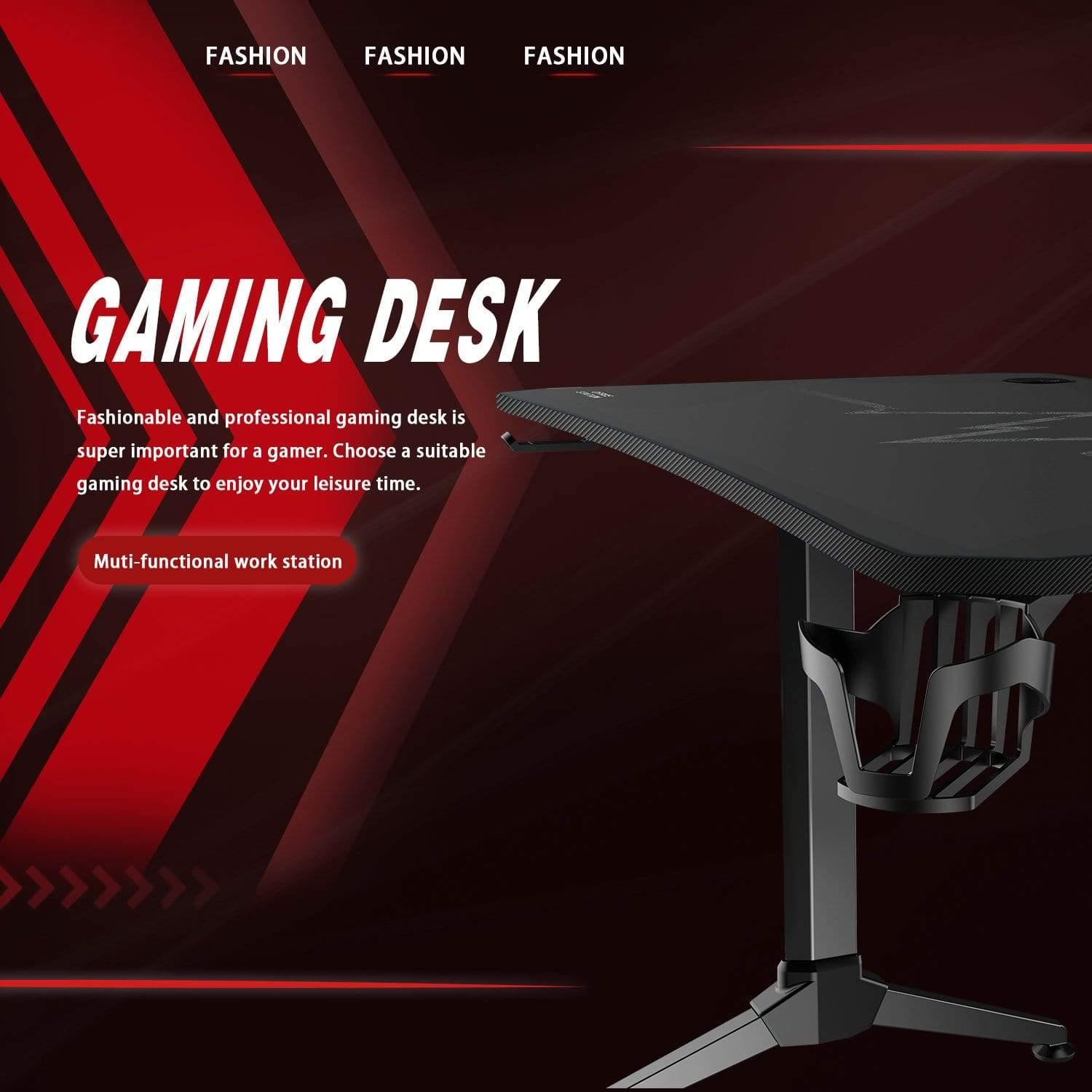 Y-Shape Frame Gaming Desk