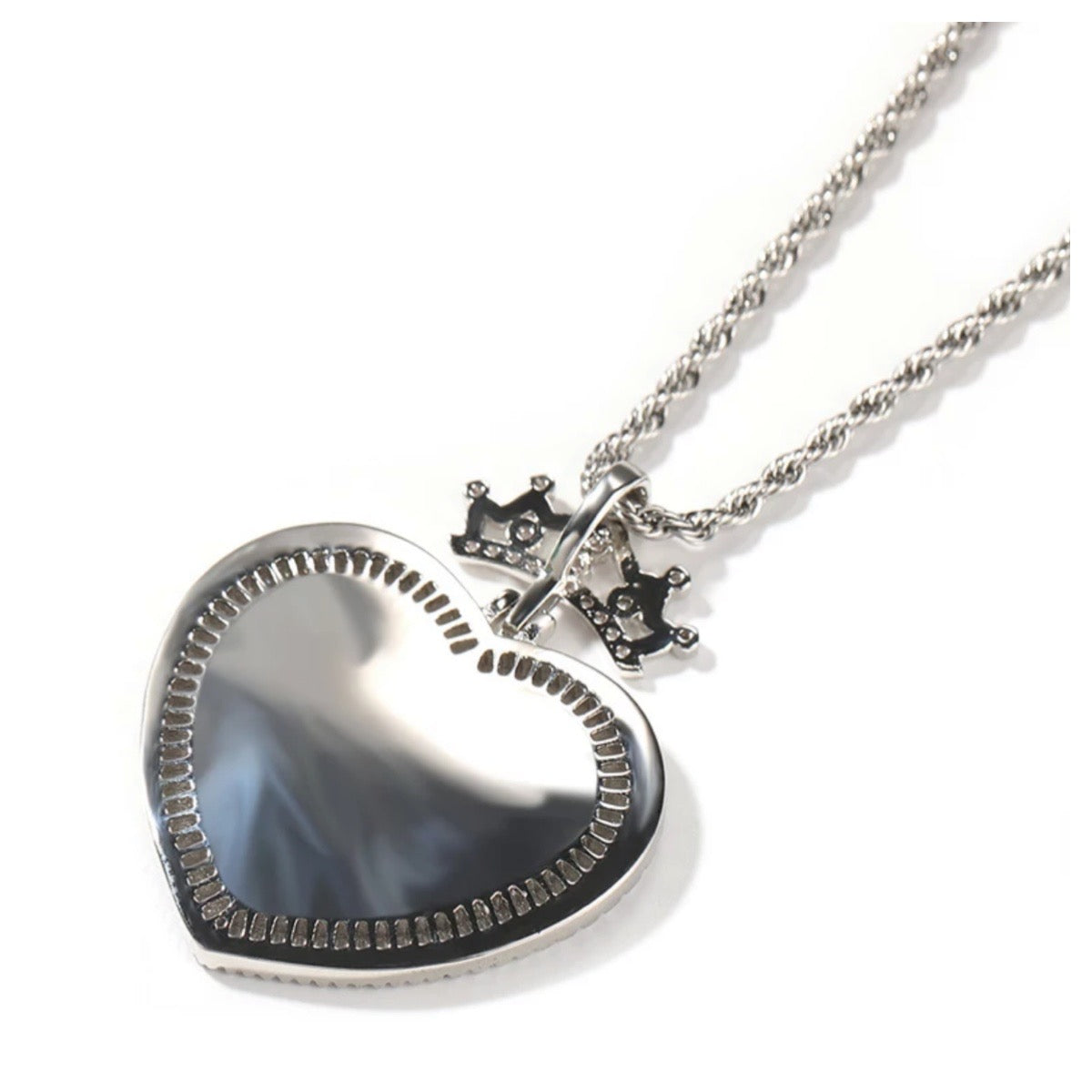 Personalized Heart Photo Necklace