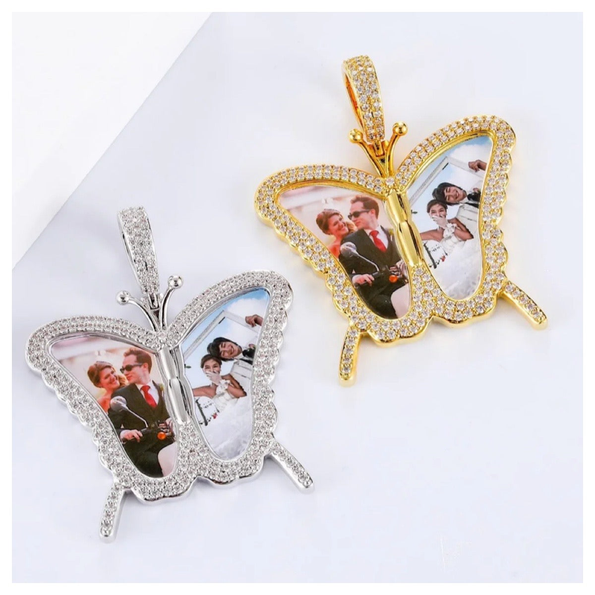 Personalized Butterfly Necklace