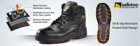 waterproof work boots