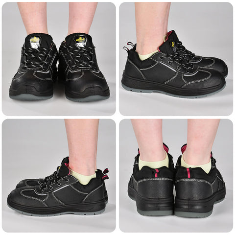 Black Women Safety Shoes