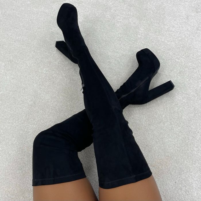 Villa Blvd Thigh High Vexed Boots ? Multiple Colors Available ?