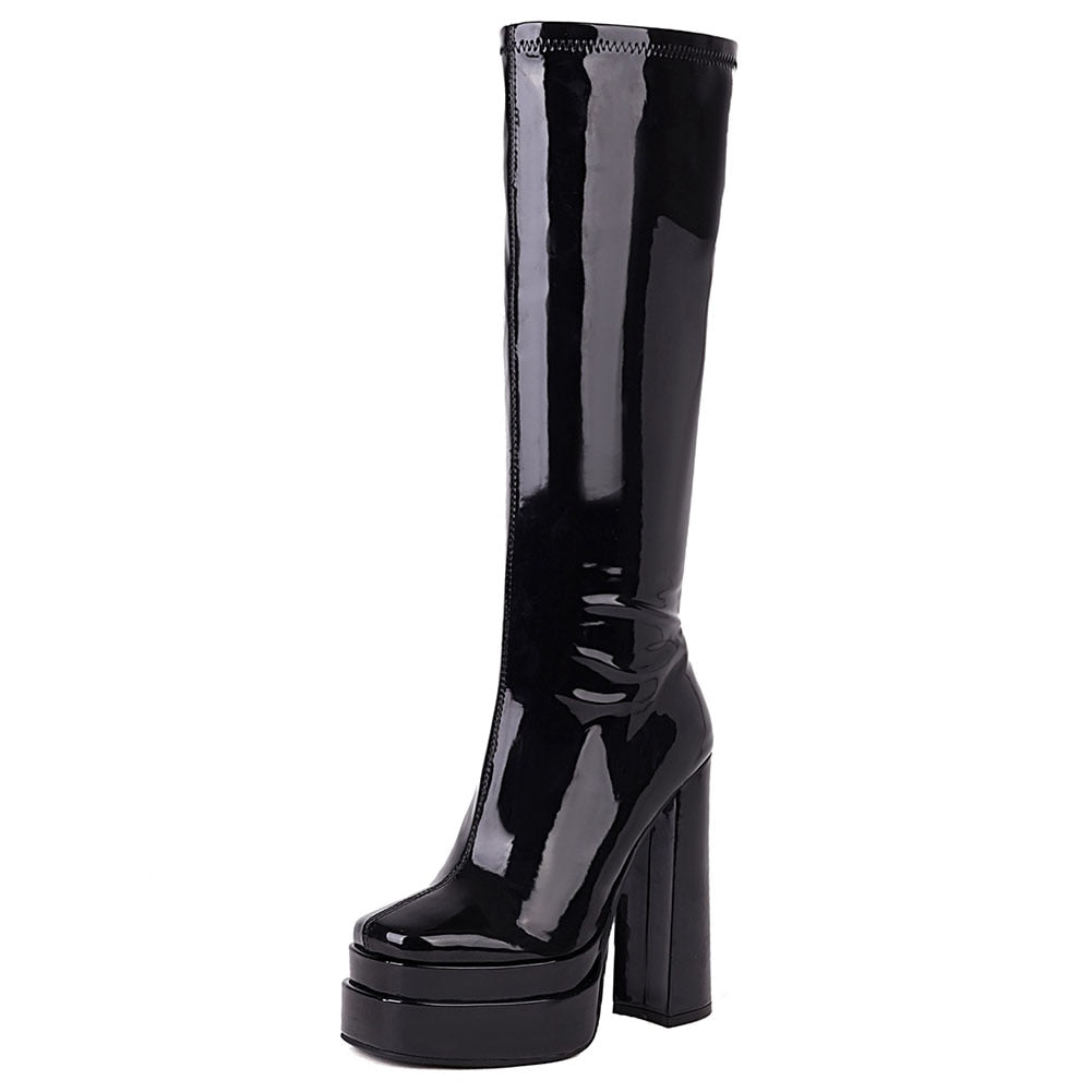 Villa Blvd Thigh High Vexed Boots ? Multiple Colors Available ?