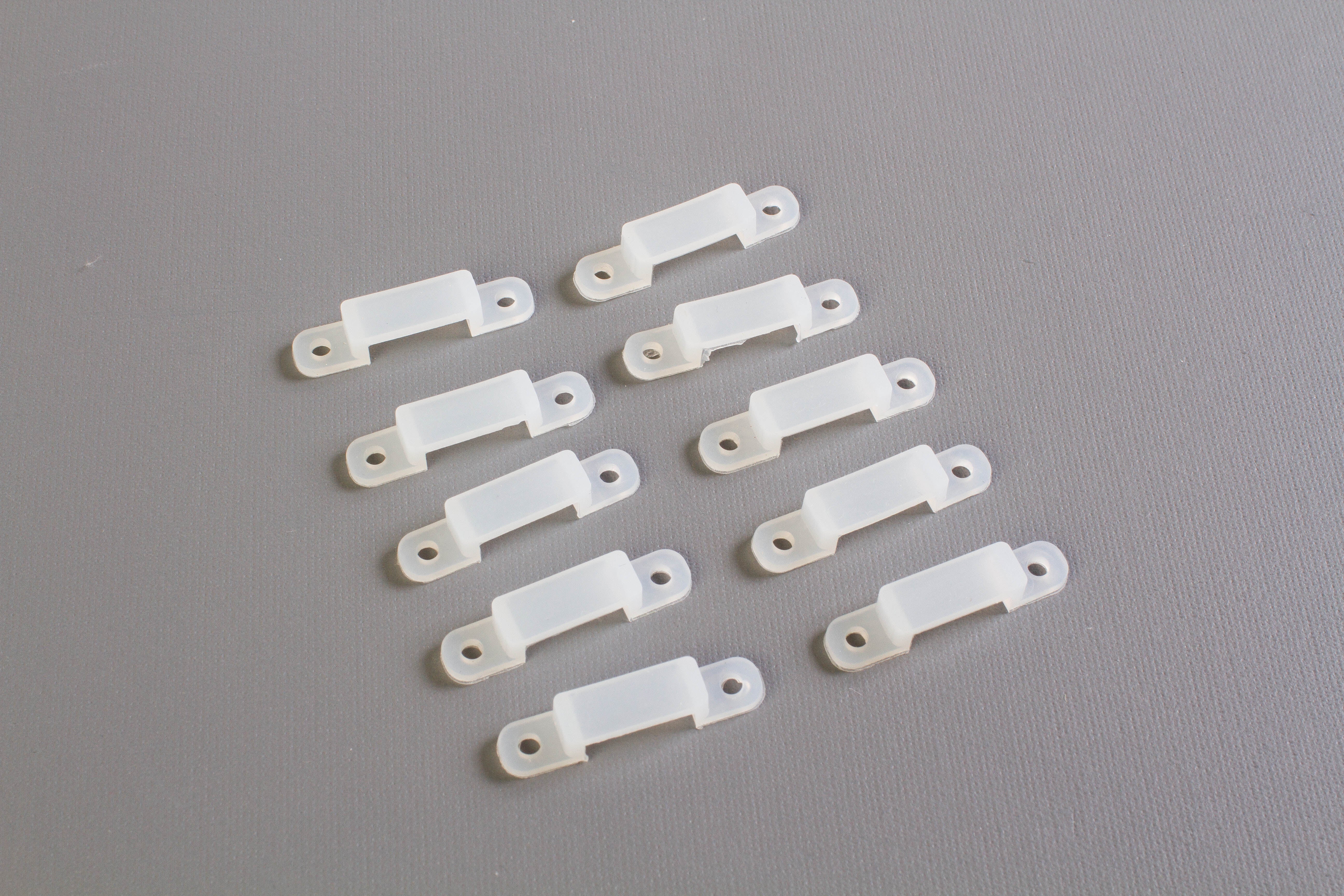 Rubber Mounting Clip for 10mm Waterproof Strip