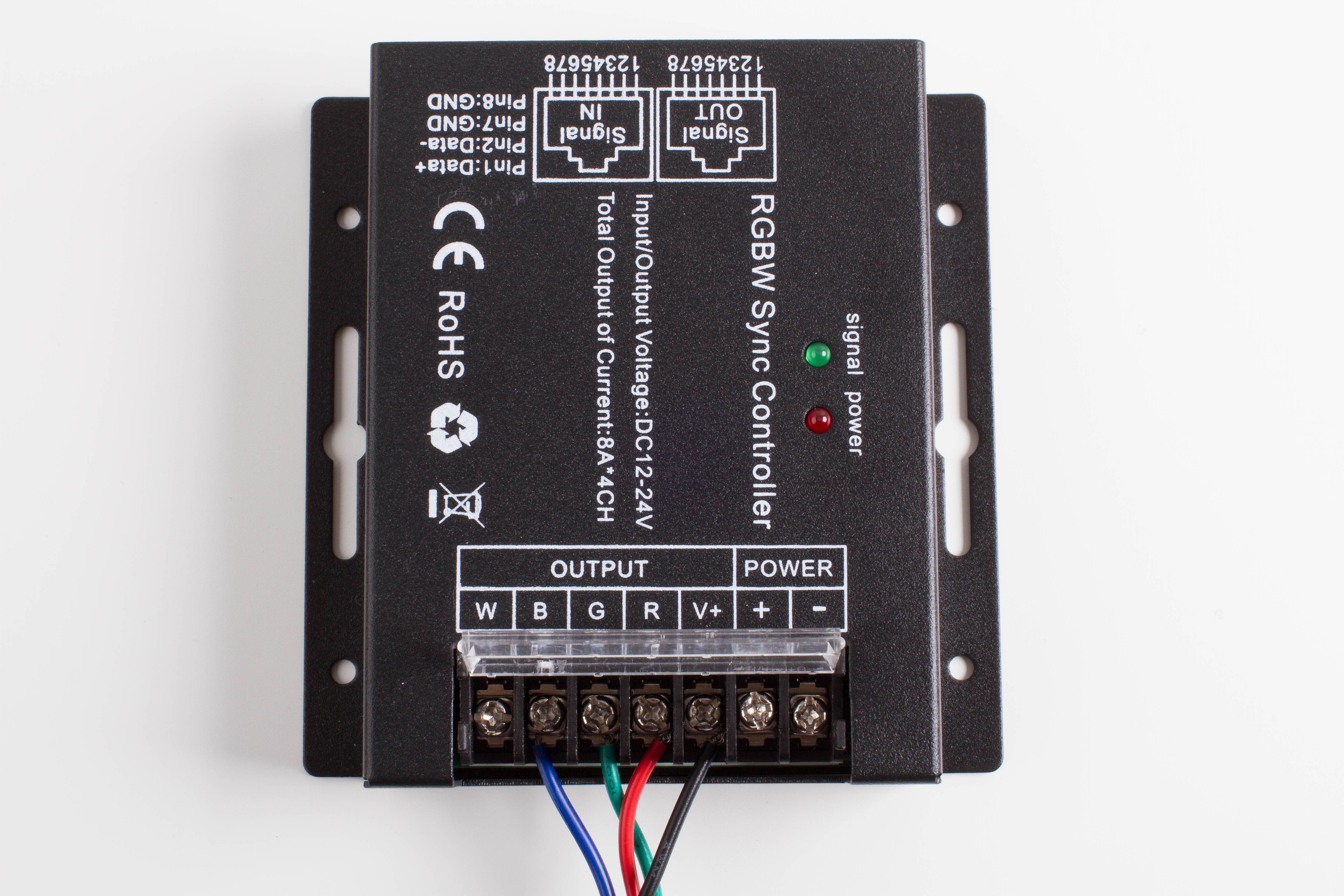 Wireless Heavy Duty RGBW LED Light Controller 32A