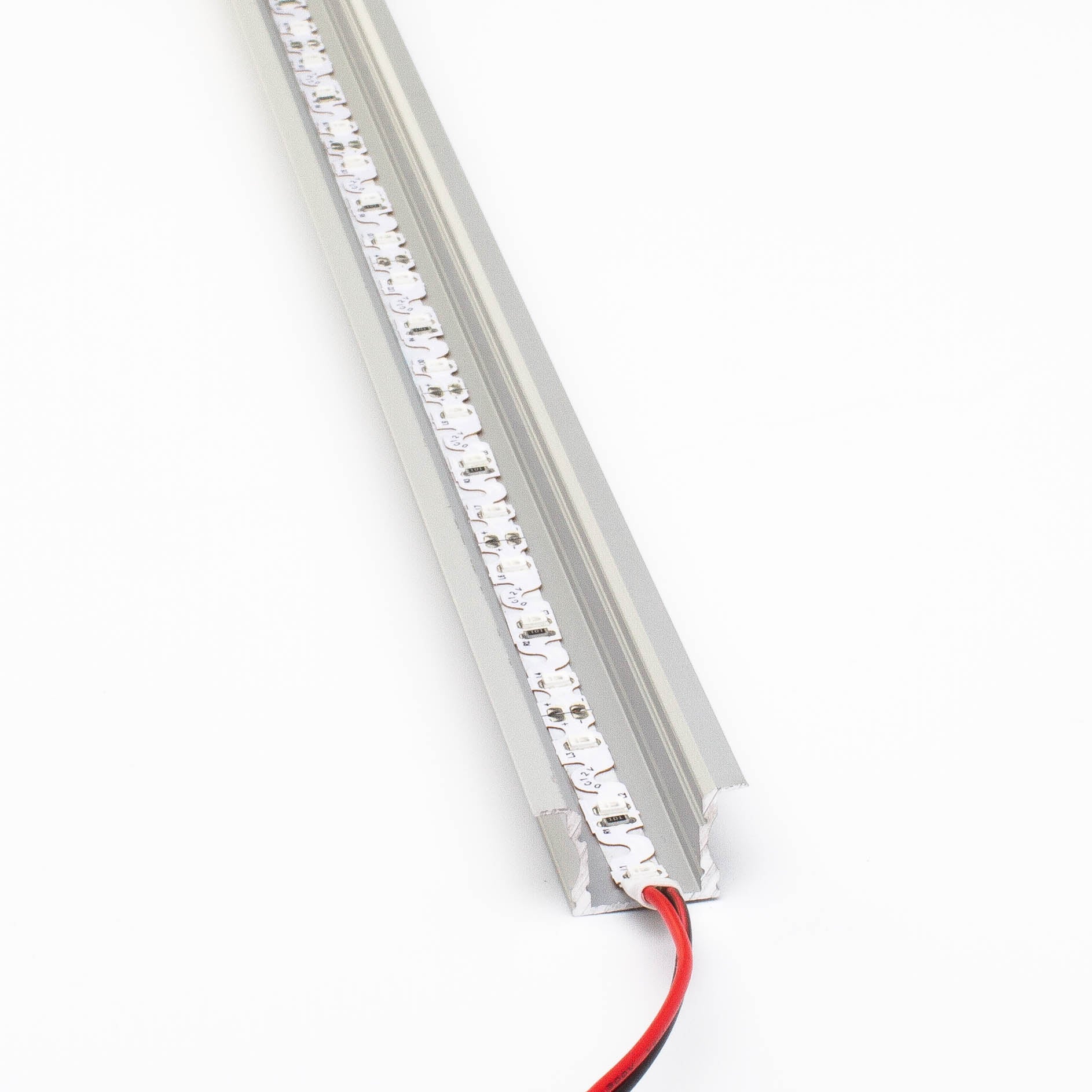 24v Premium Super Bright Series CRI 95 4000k Natural white color LED strip light + Aluminum Channel