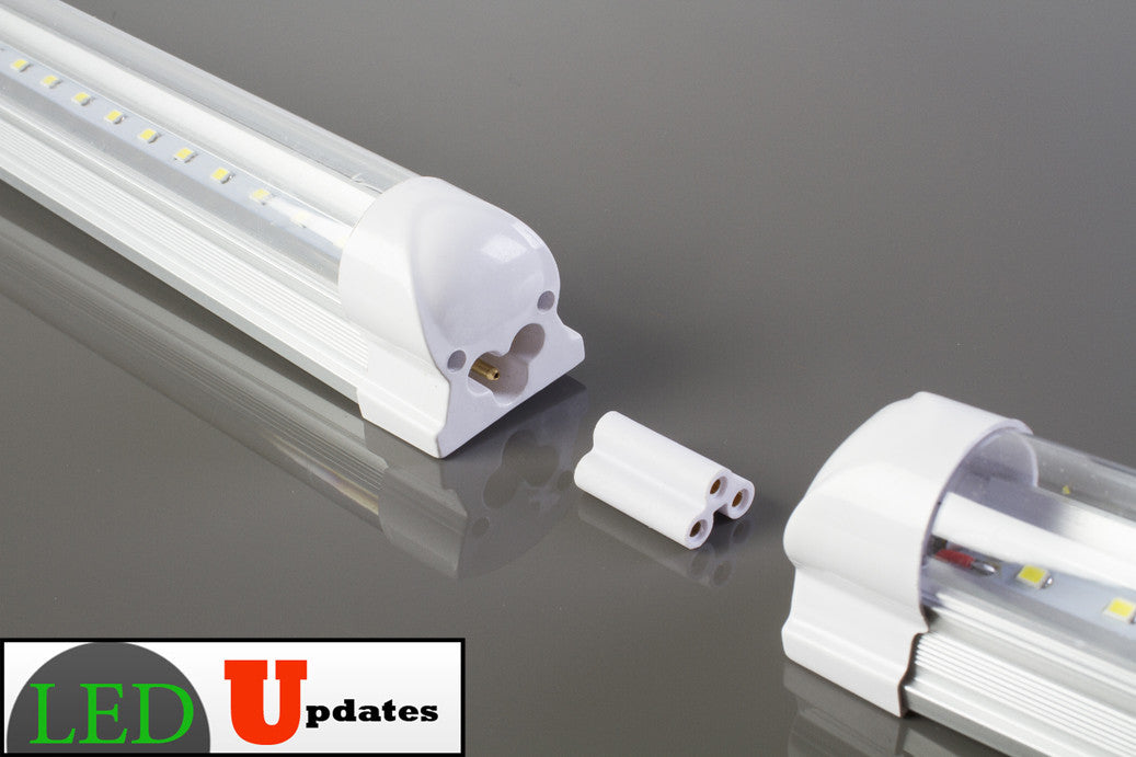 Integrated LED Tube Light Coupling Adapter