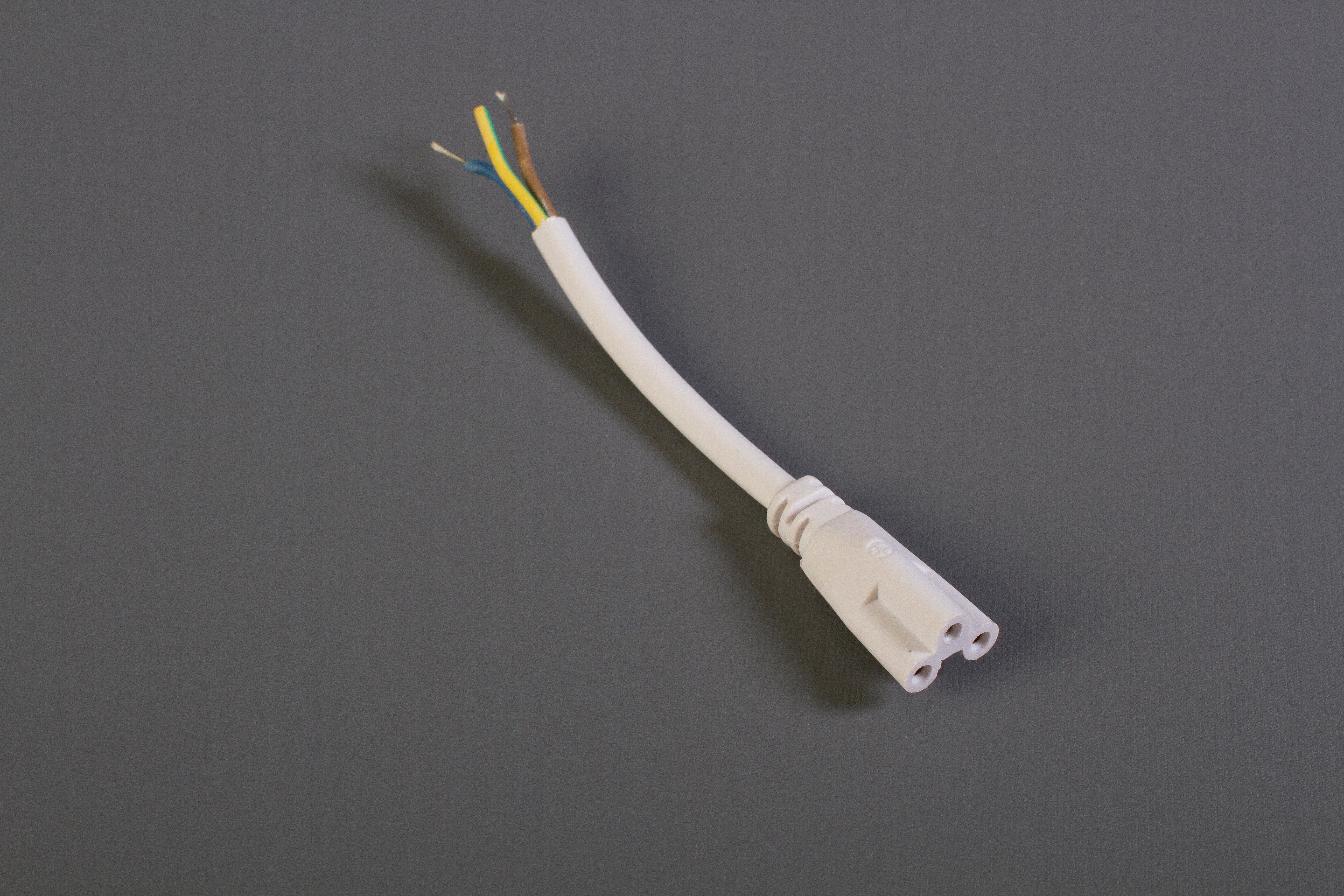 Integrated LED Tube light 3 prong power lead cable