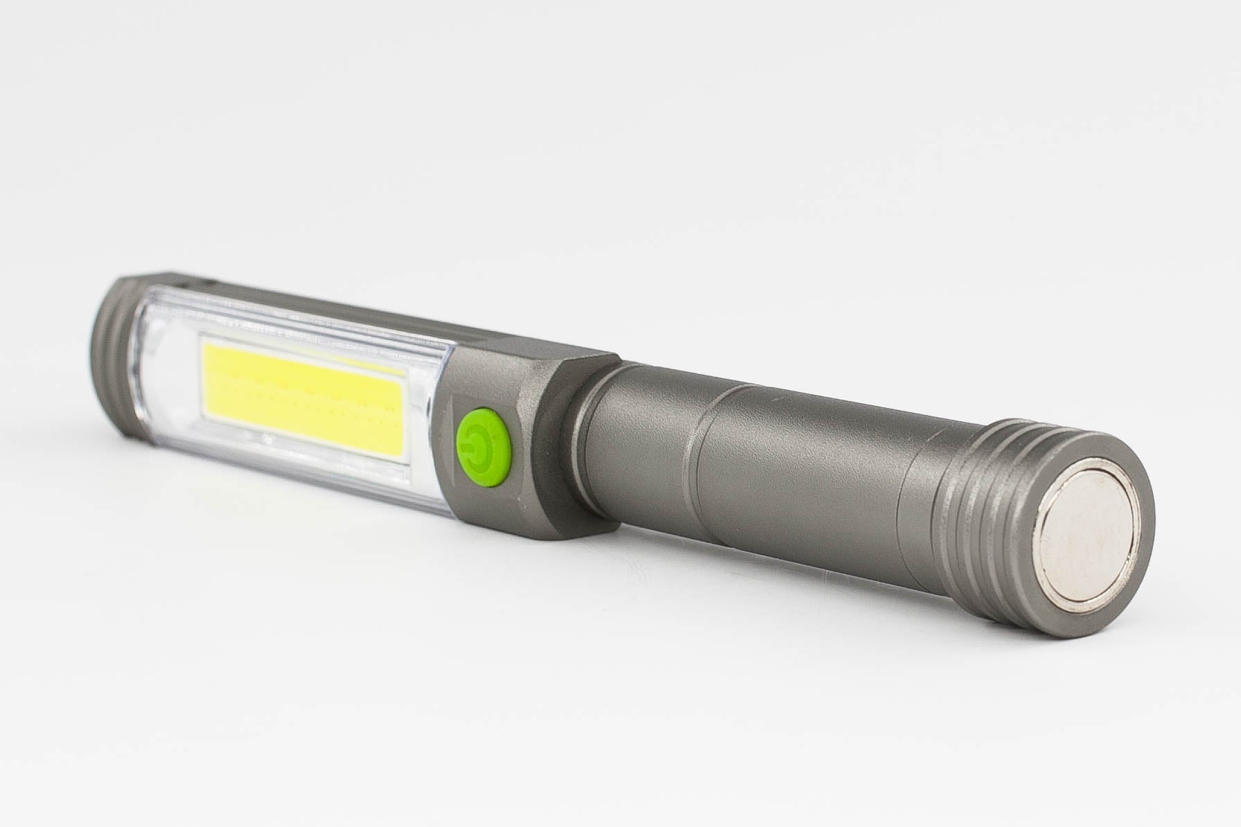 Bright Magnetic Pen LED FlashLight with Red Warning Light