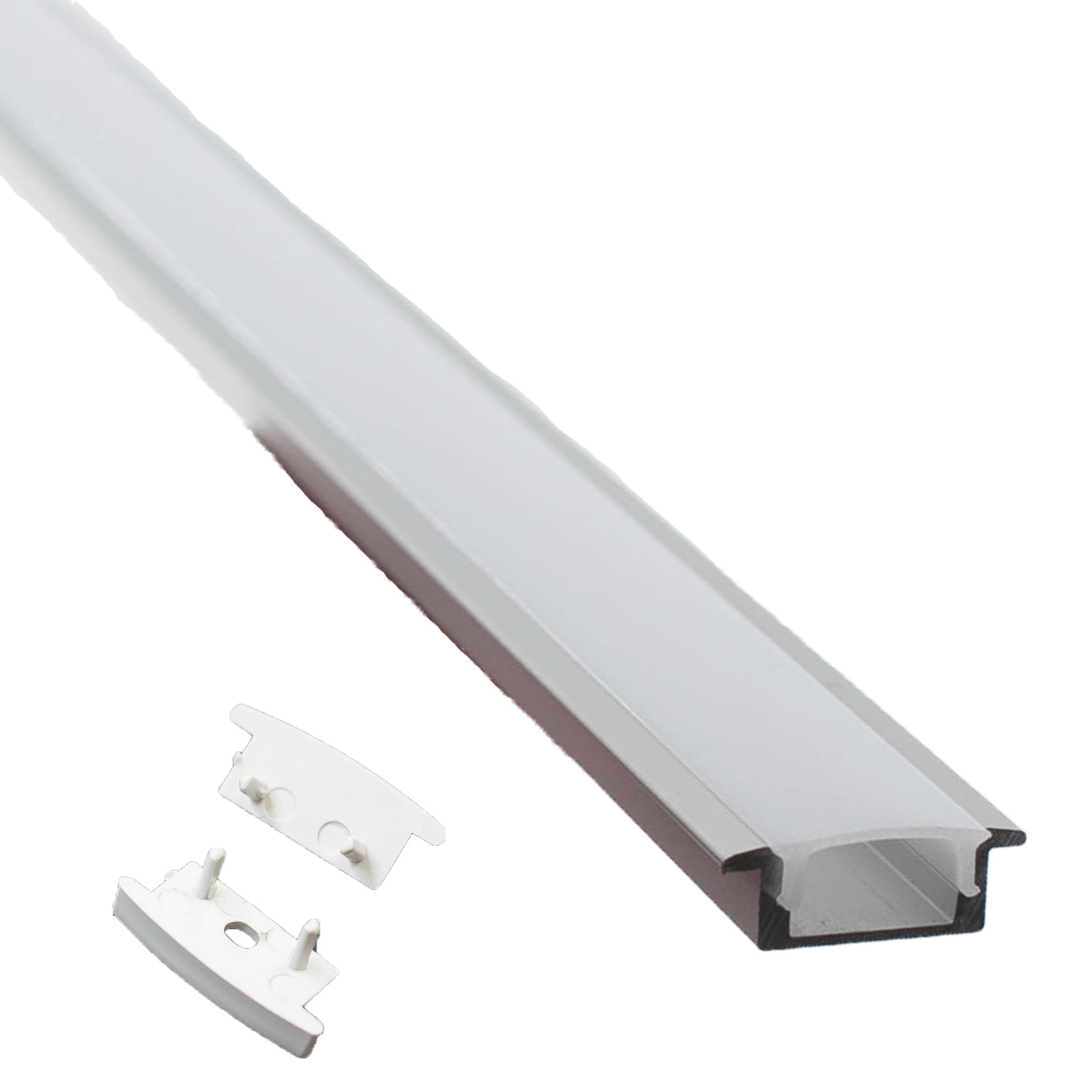 24v Premium Super Bright Series CRI 95 4000k Natural white color LED strip light + Aluminum Channel