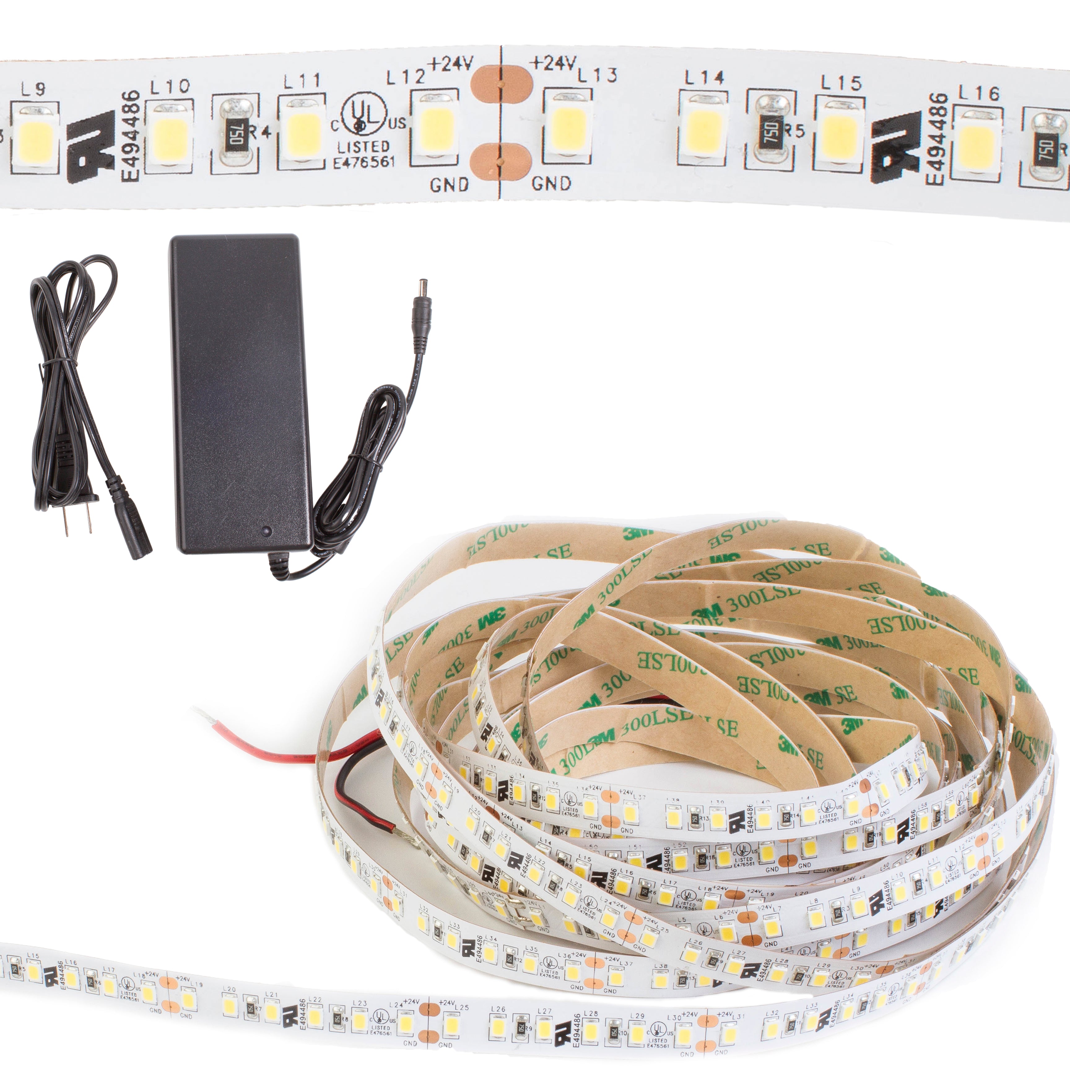 24v Premium Super Bright Series CRI 95 4000k Natural white color LED strip light