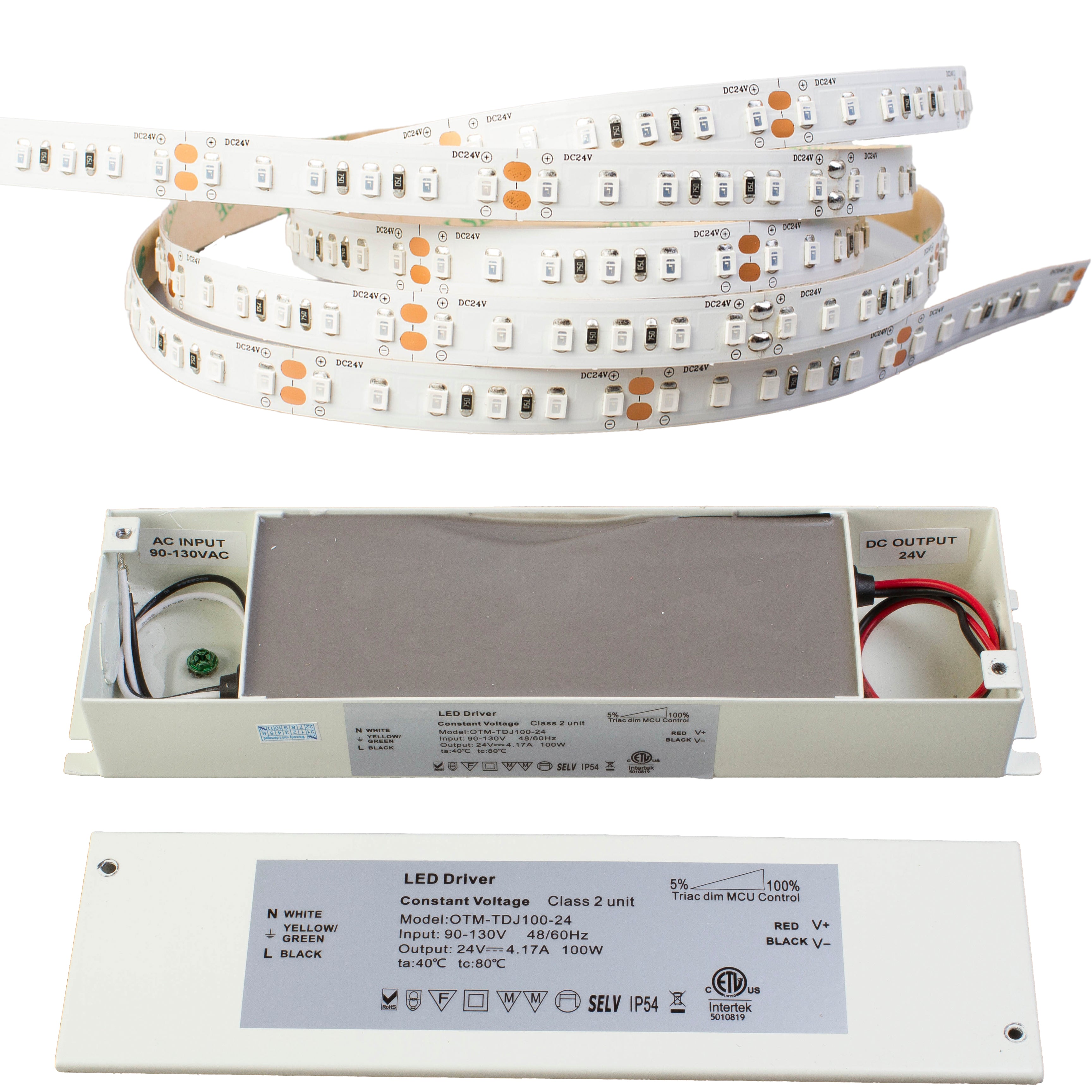 24v Premium Super Bright Series Blue color LED strip light