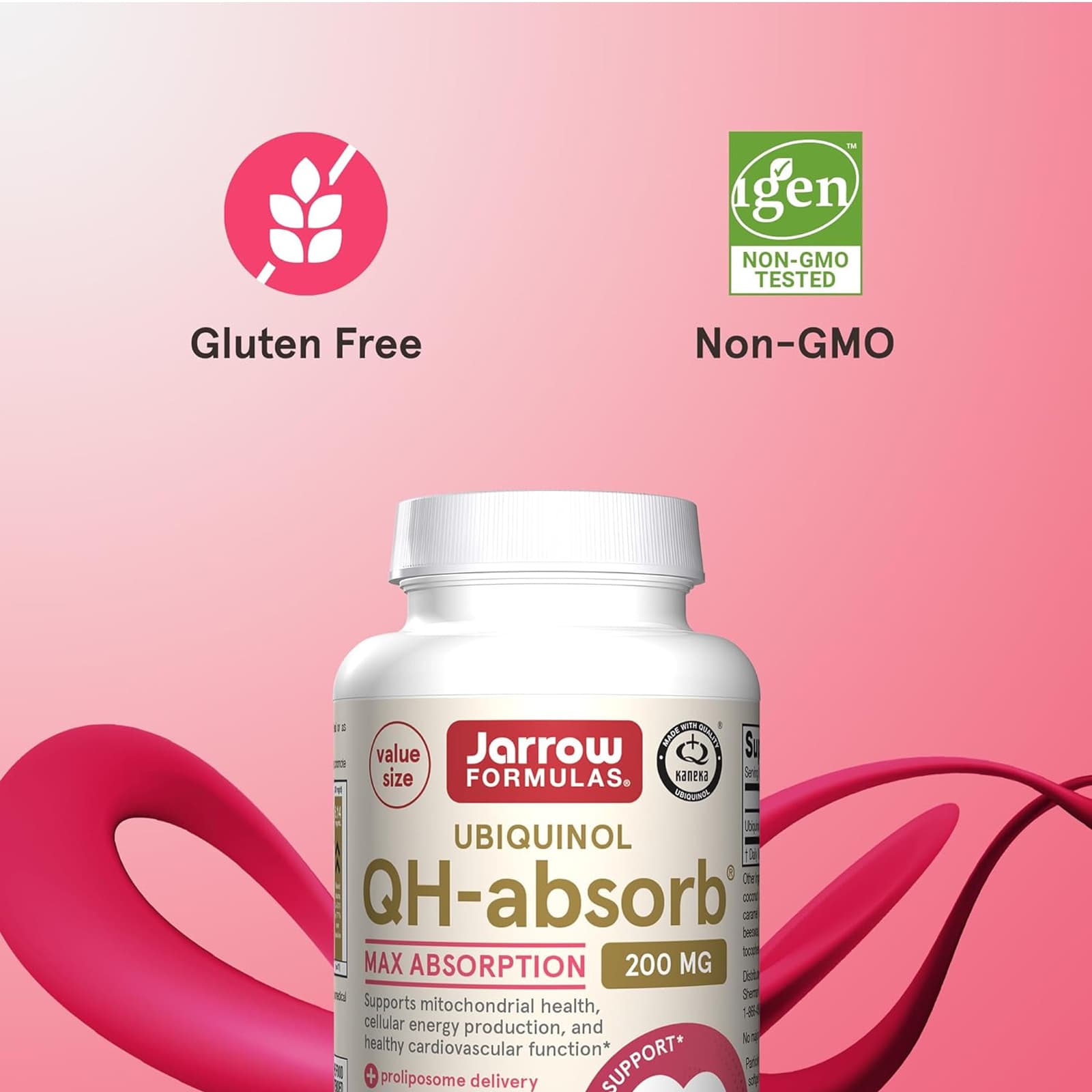 Jarrow Formulas Ubiquinol QH-Absorb 200 mg 30 Softgels
