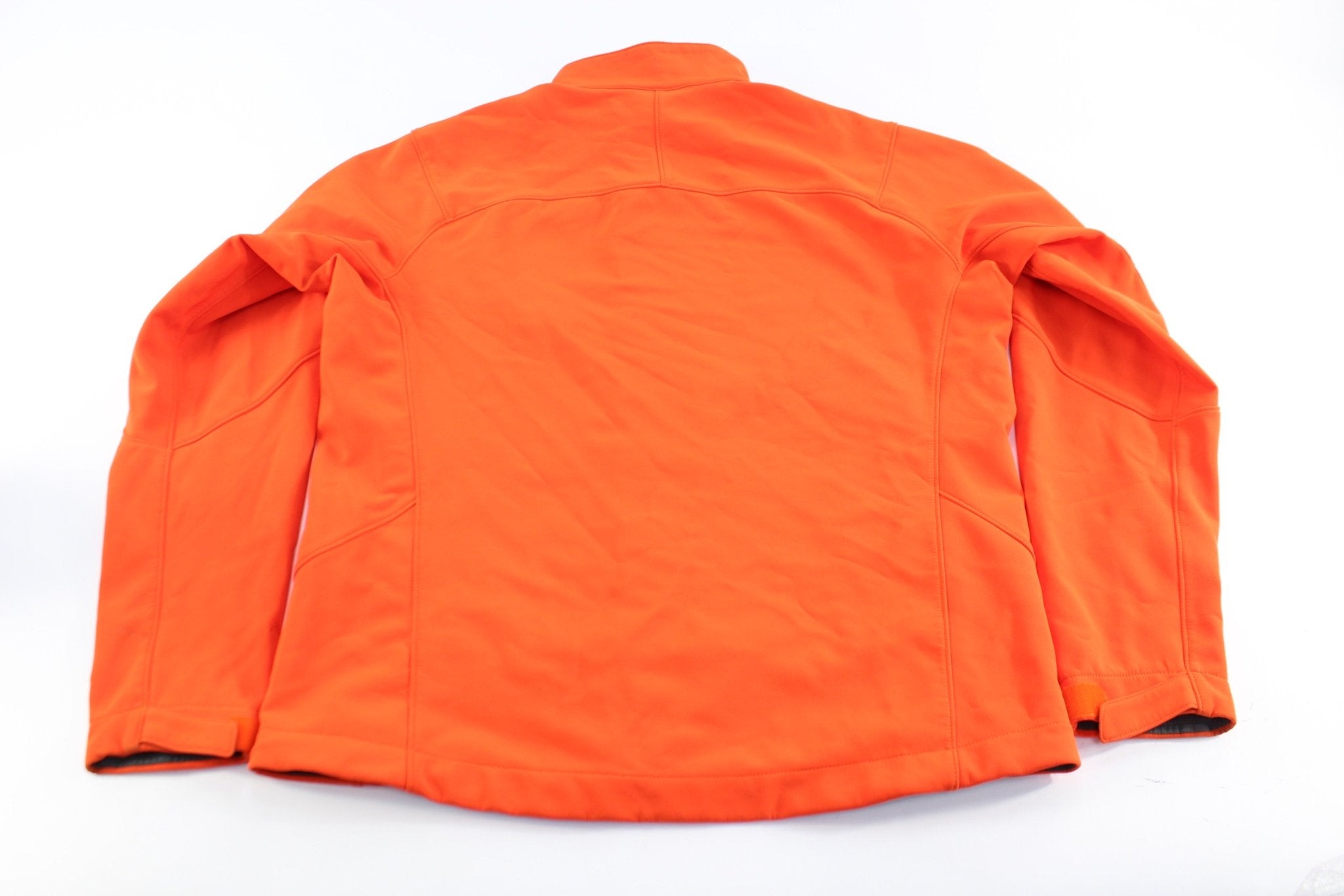 Patagonia Embroidered Logo Orange Zip Up Jacket