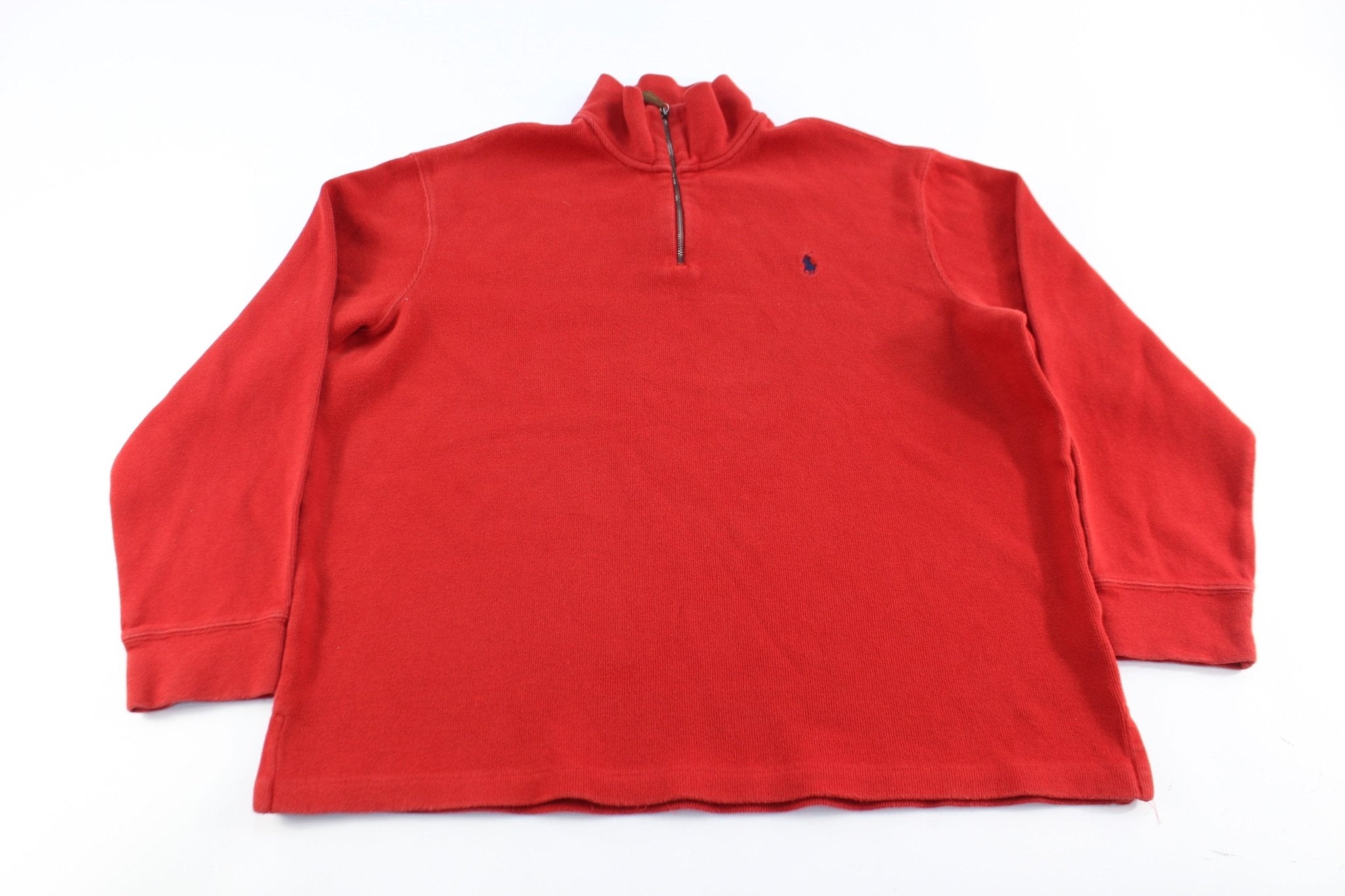 Polo by Ralph Lauren Embroidered Logo Burnt Orange Sweater