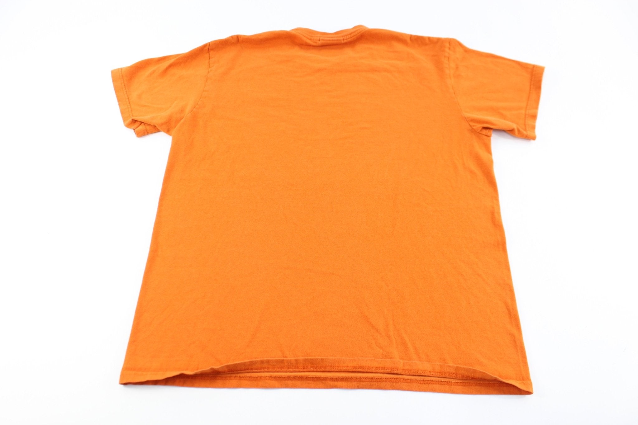 Y2K Nike Embroidered Logo Orange T-Shirt