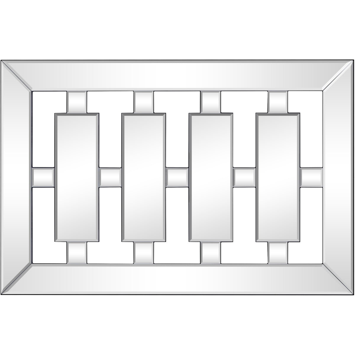 Camden Isle 86608 United Wall Mirror, Clear