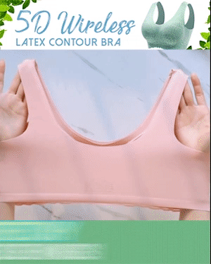 Wireless Contour Bra Comfy Women Up Full Coverage 5D Latex Push Emulsion -  AliExpress