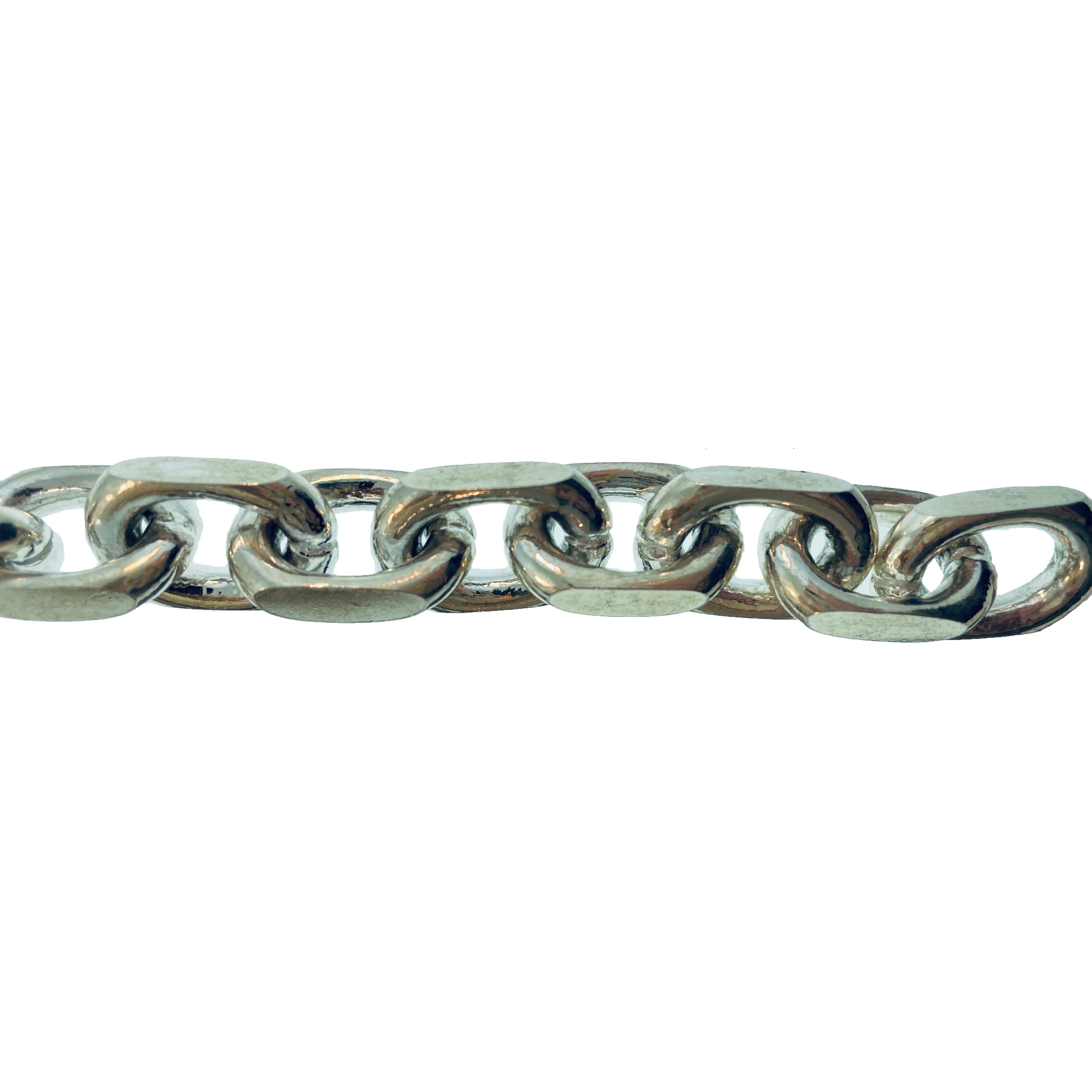 Sterling Silver 22MM Extra Large Trace Chain