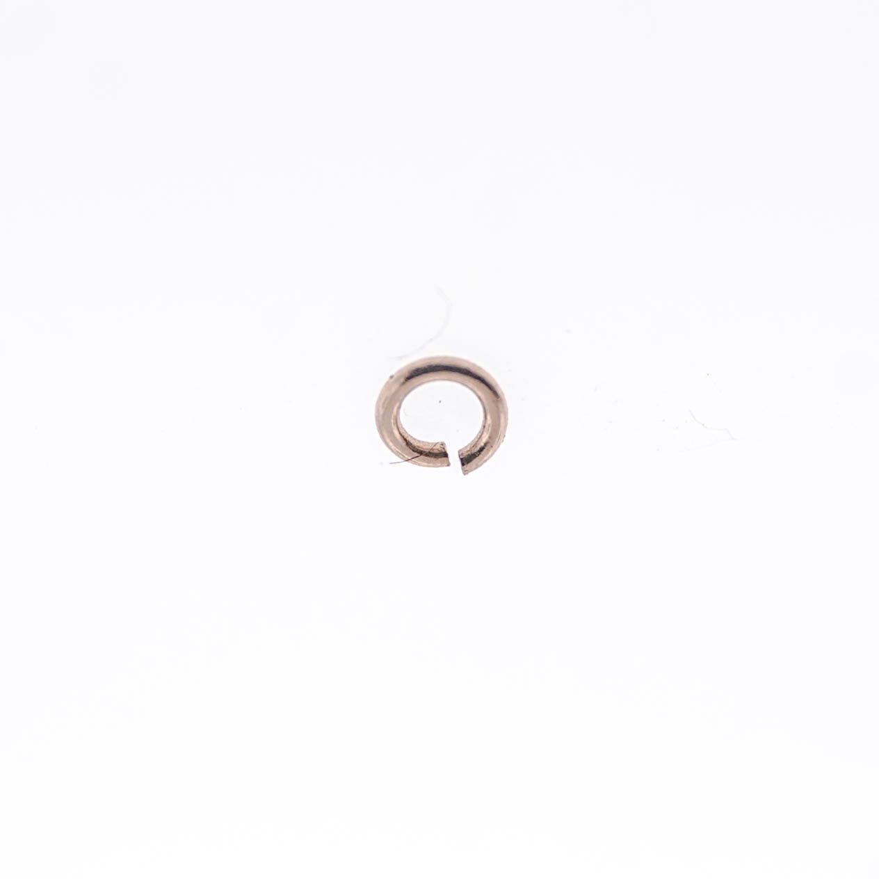 14K Pink 2.3MM Open Jump Ring