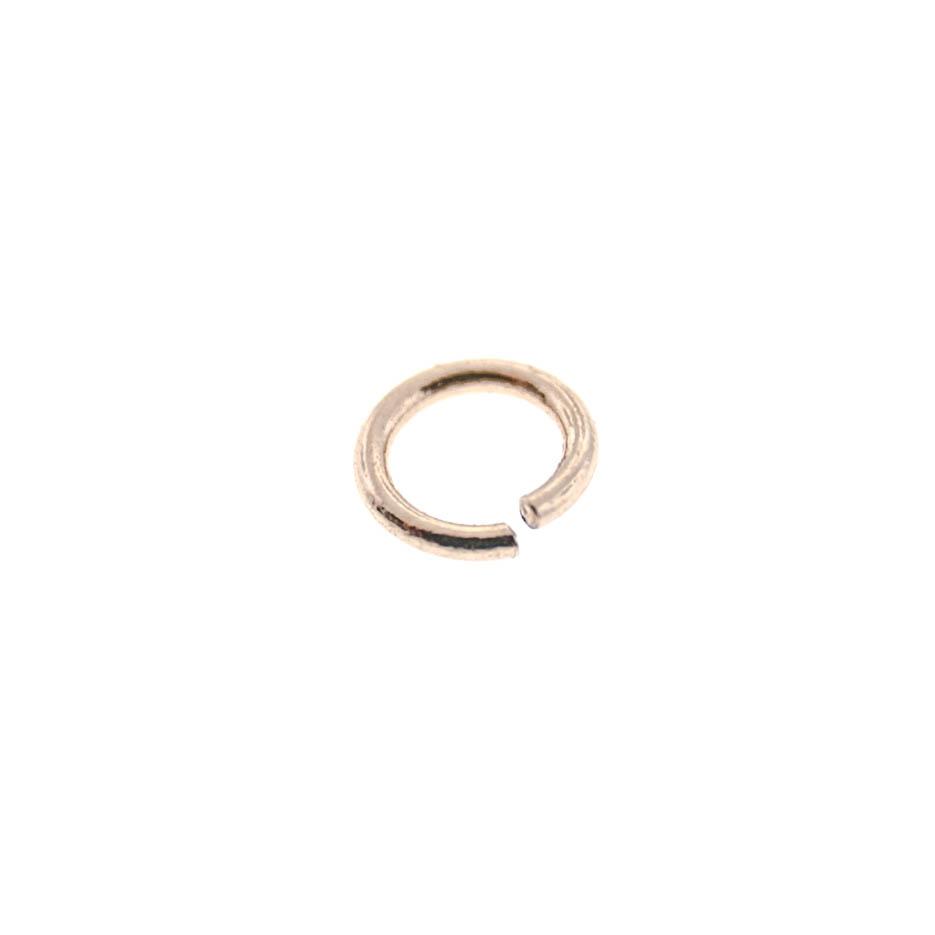 14K Pink 3.5MM Open Jump Ring