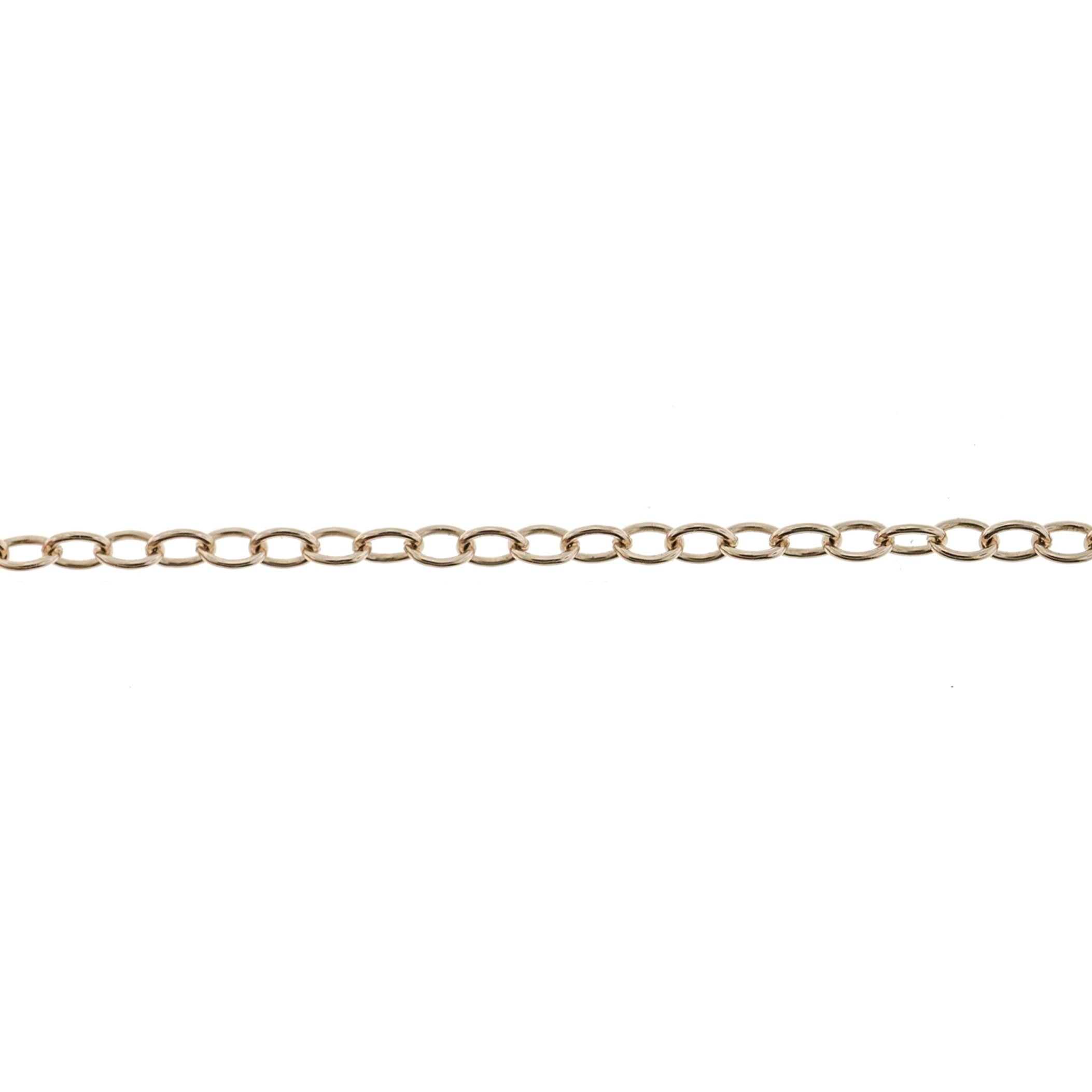 18K Yellow 1.8MM Cable Chain