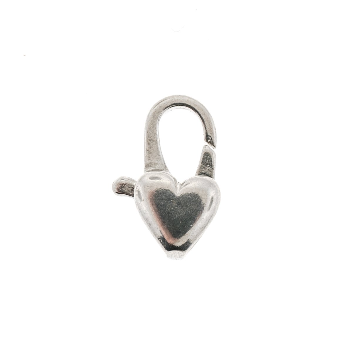Sterling Silver Heart Lobster Clasp