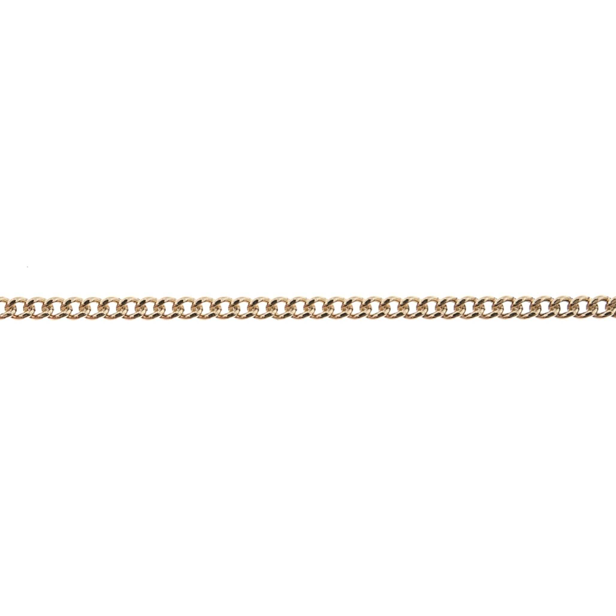 14/20 Yellow Gold-Filled 1.6MM Flat Curb Chain