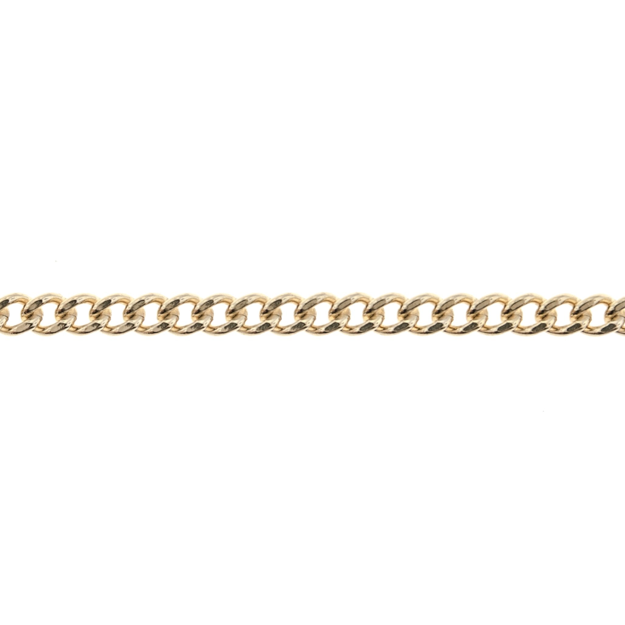 14/20 Yellow Gold-Filled 2.7MM Flat Curb Chain