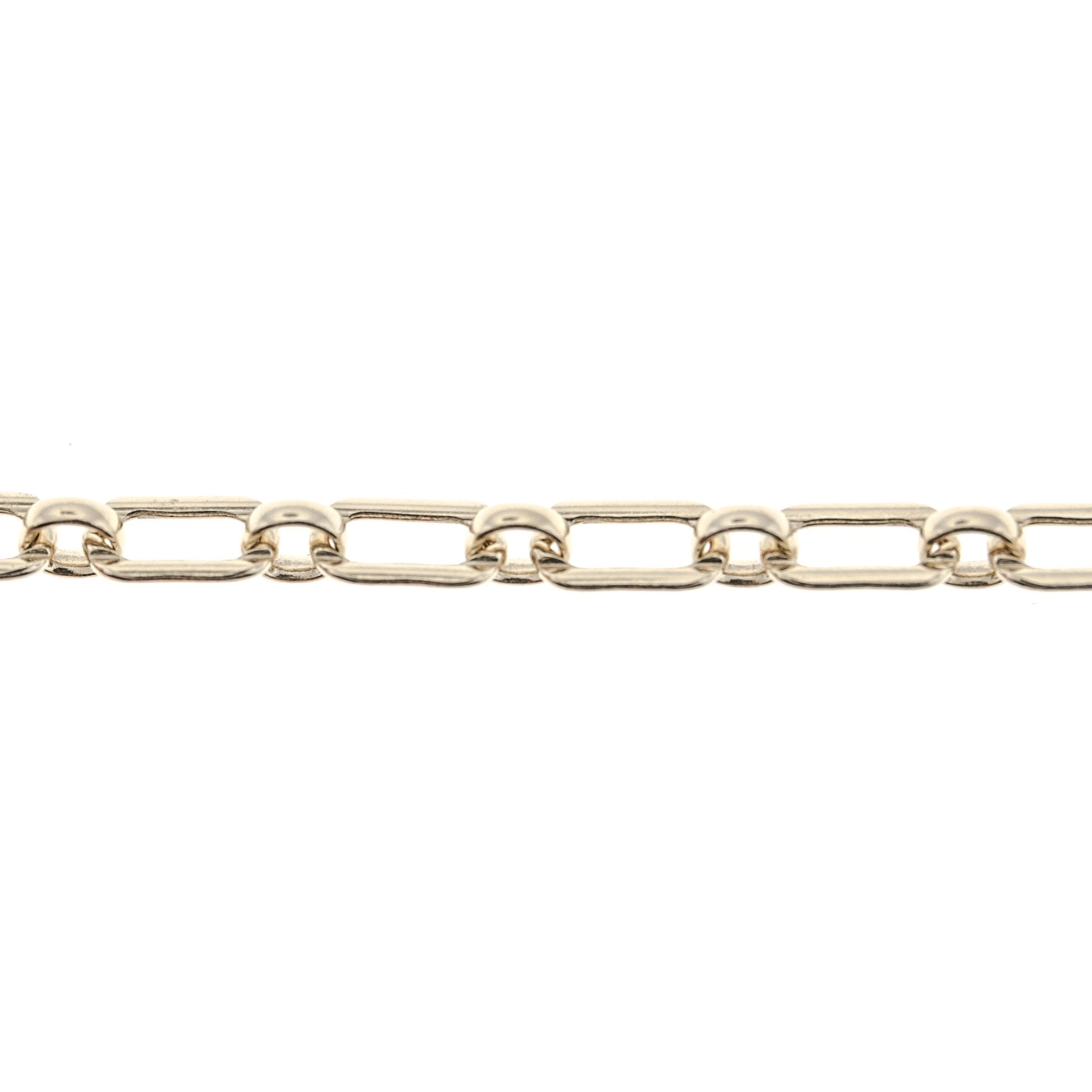 14/20 Yellow Gold-Filled 4MM Fancy Cable Chain