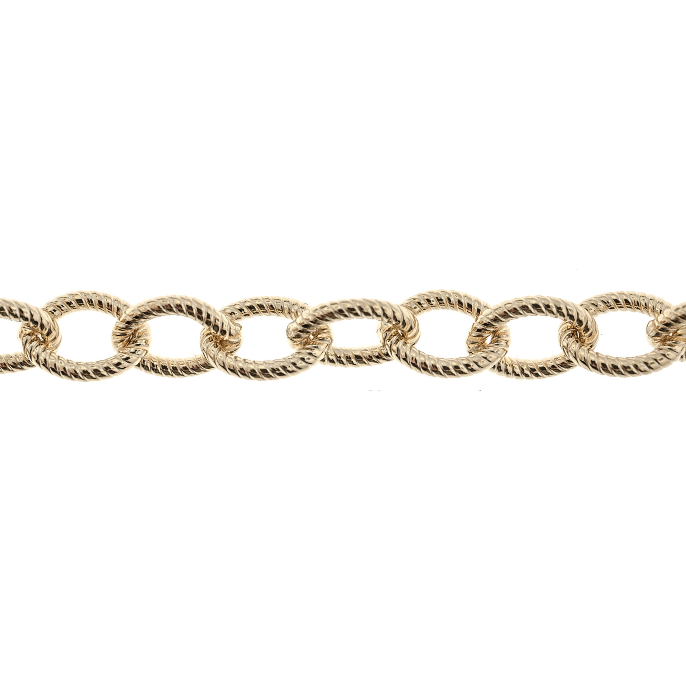 14/20 Yellow Gold-Filled 5.7MM Twisted Cable Chain