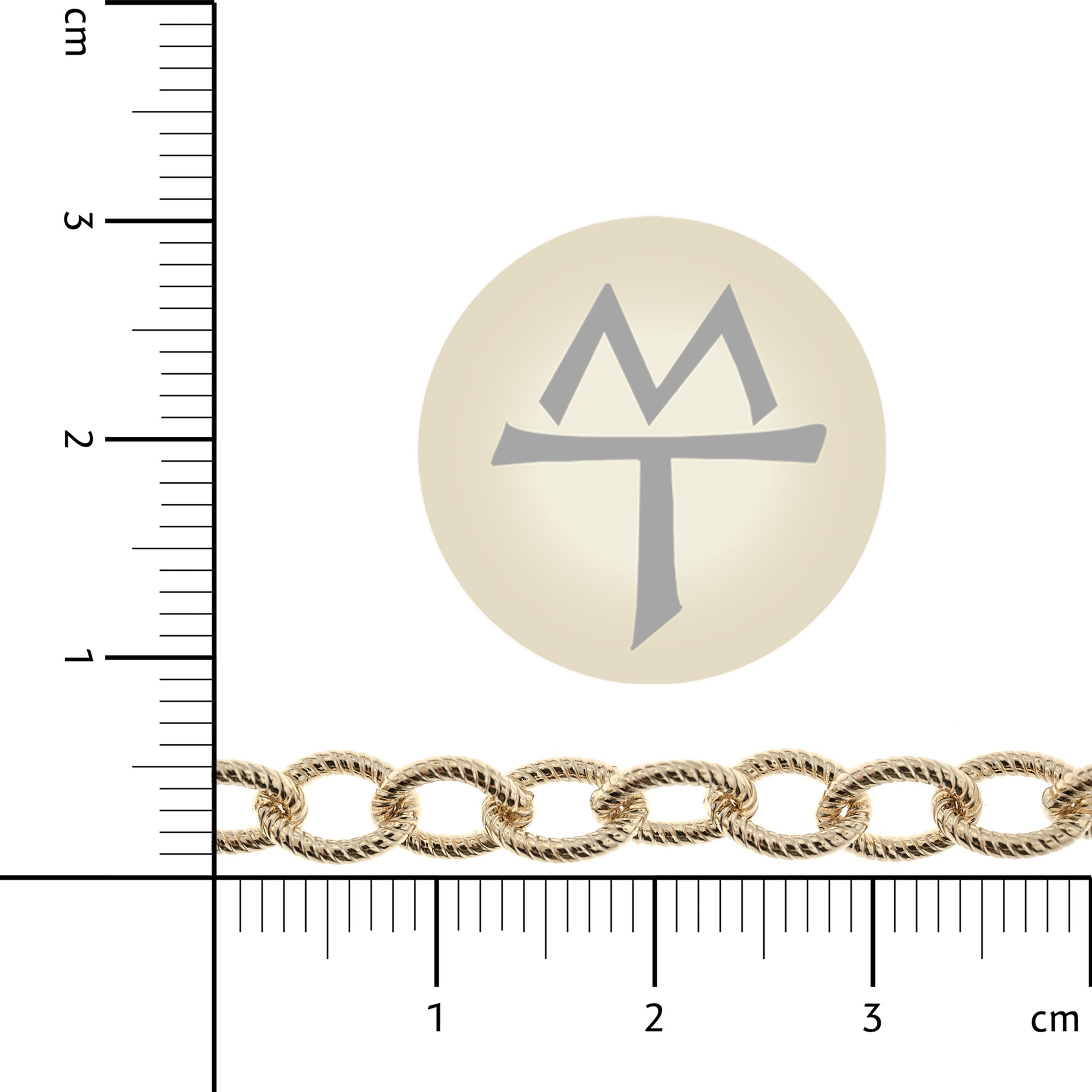 14/20 Yellow Gold-Filled 5.7MM Twisted Cable Chain