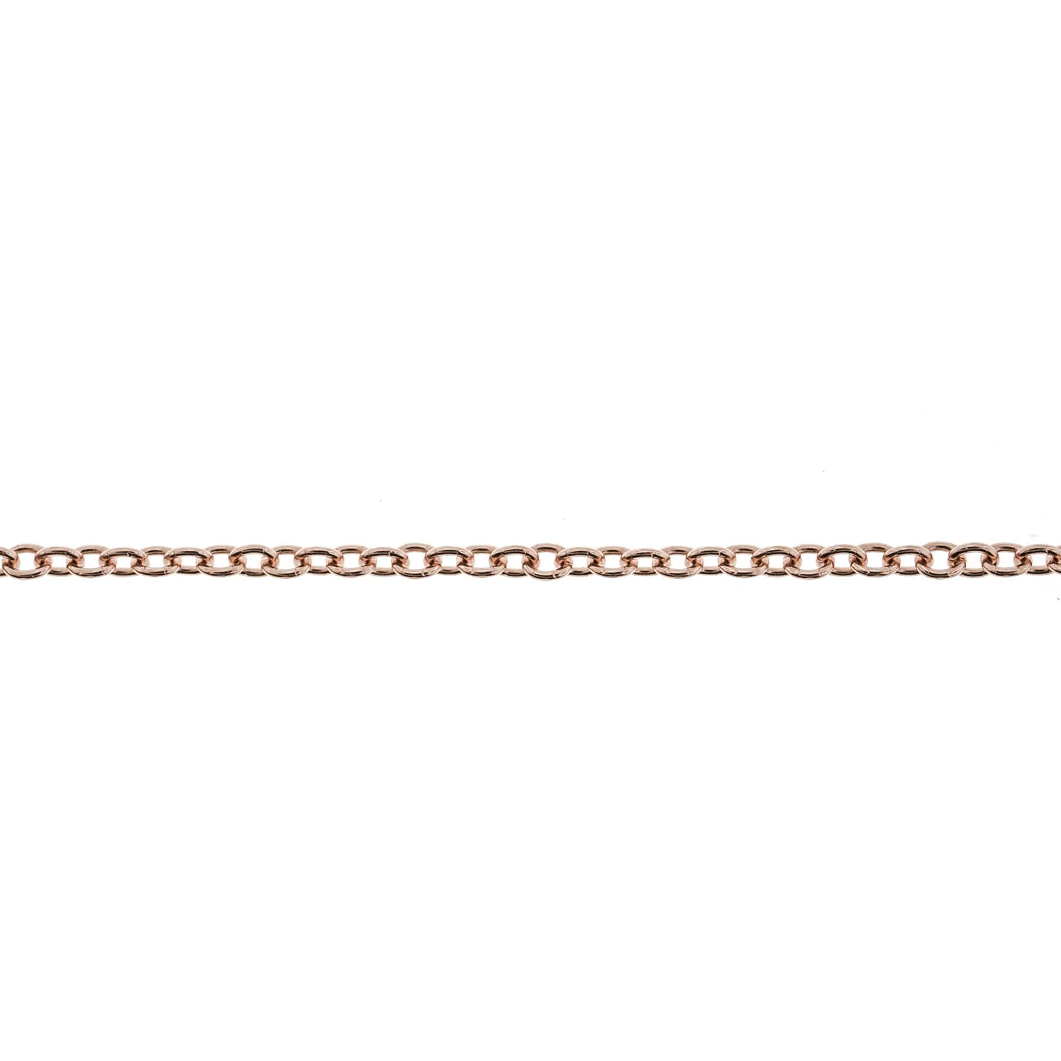 14/20 Pink Gold-Filled 1.5MM Cable Chain