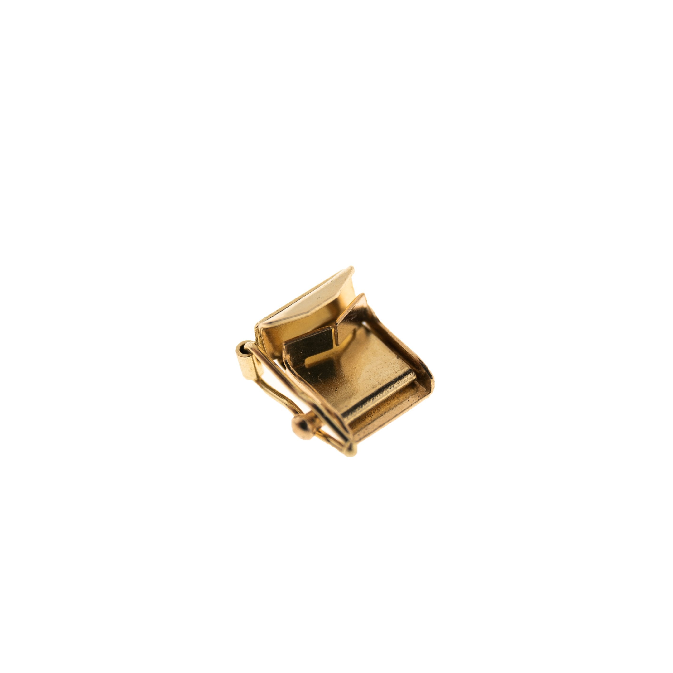 14K Yellow 8MM Open Box Lock