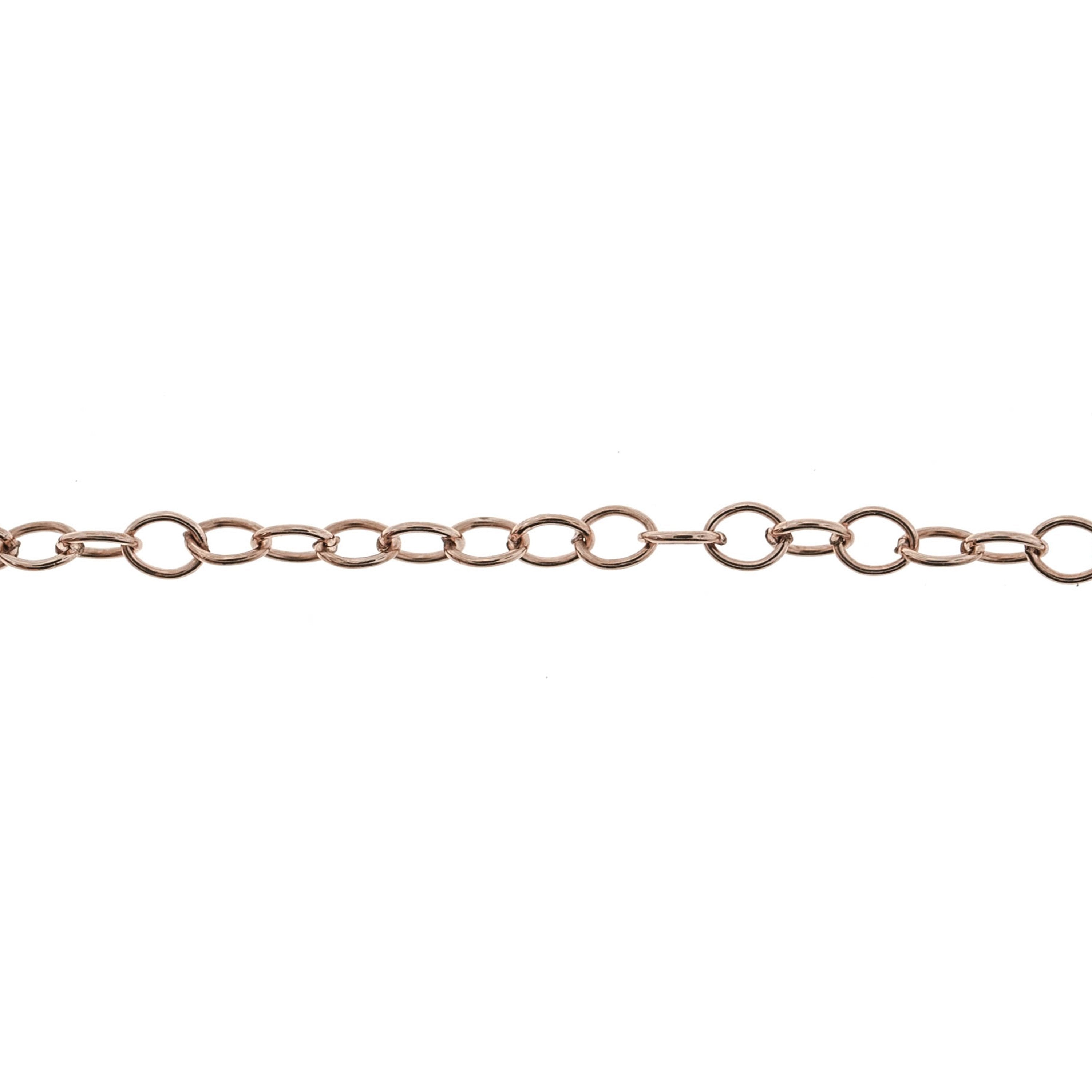 14/20 Pink Gold-Filled 2.5MM Cable Chain