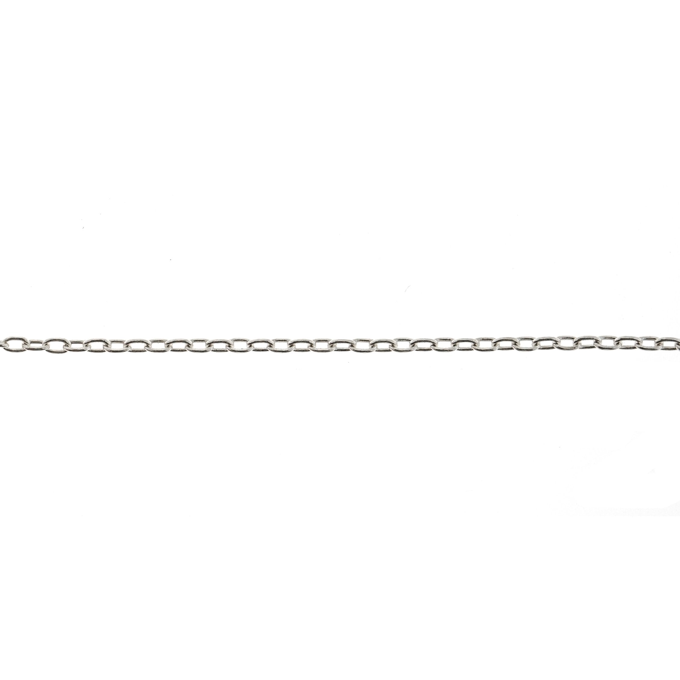 Sterling Silver 1.1MM Drawn Cable Chain