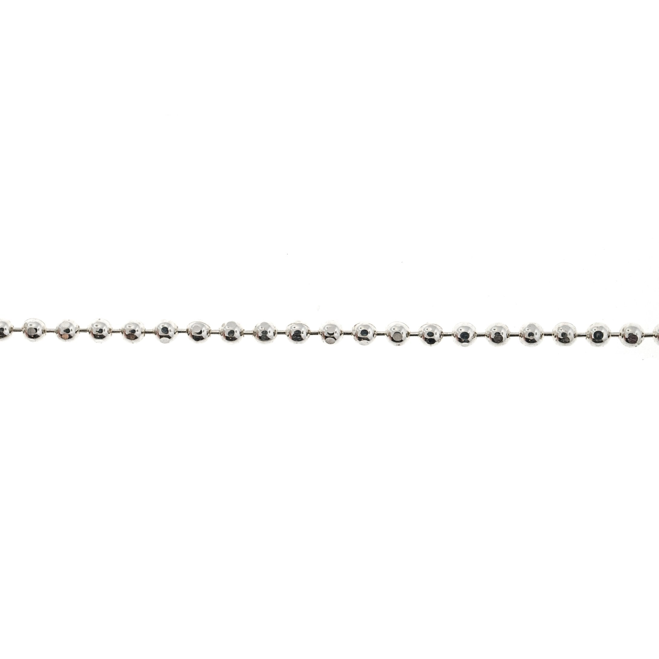 Sterling Silver 1.5MM Diamond Cut Ball Chain