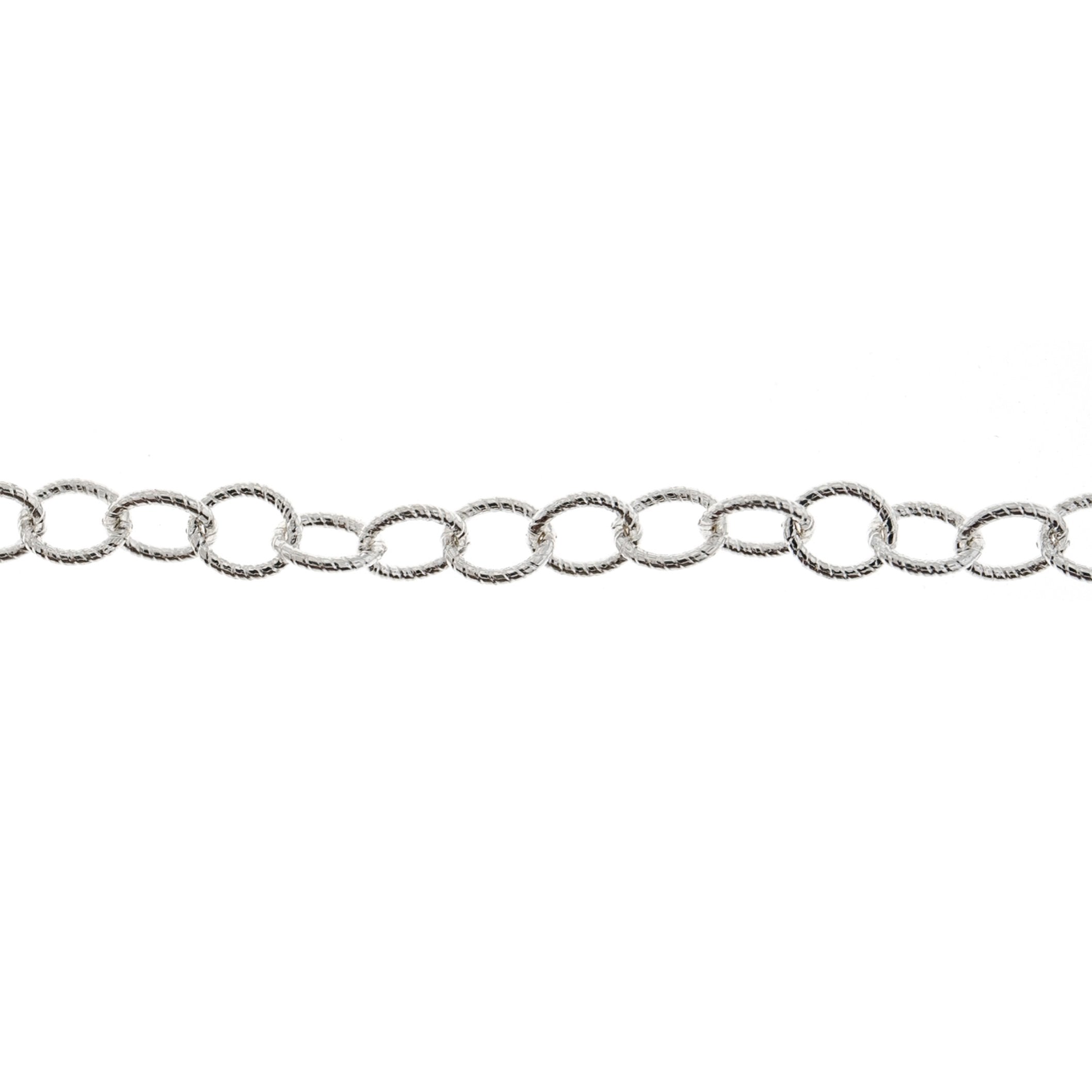 Sterling Silver 3.2MM Twisted Cable Chain