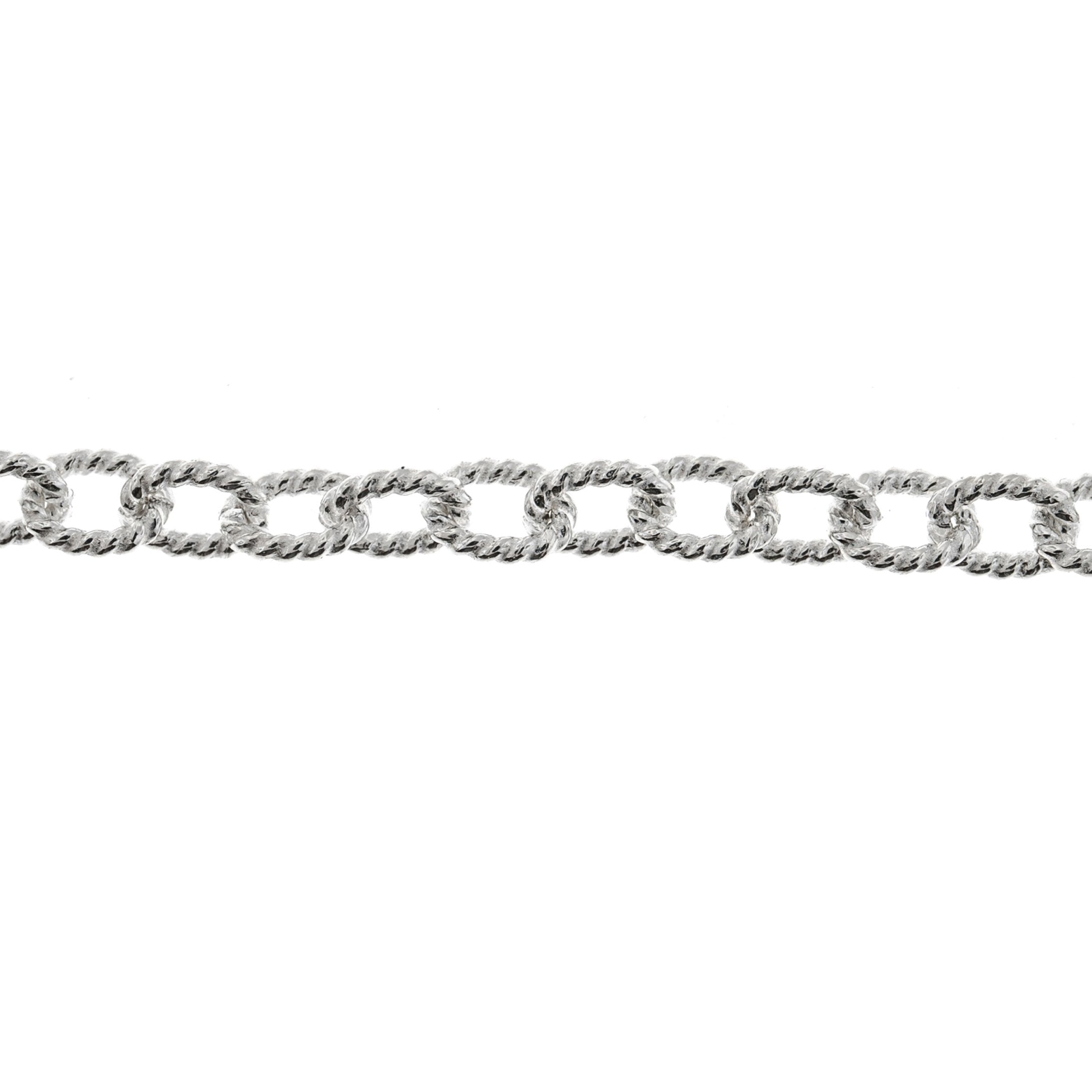 Sterling Silver 4MM Twisted Cable Chain