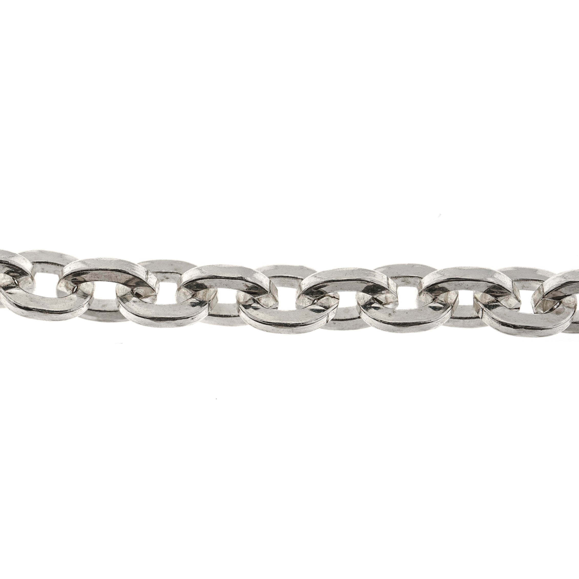 Sterling Silver 5.5MM Square Cable Chain