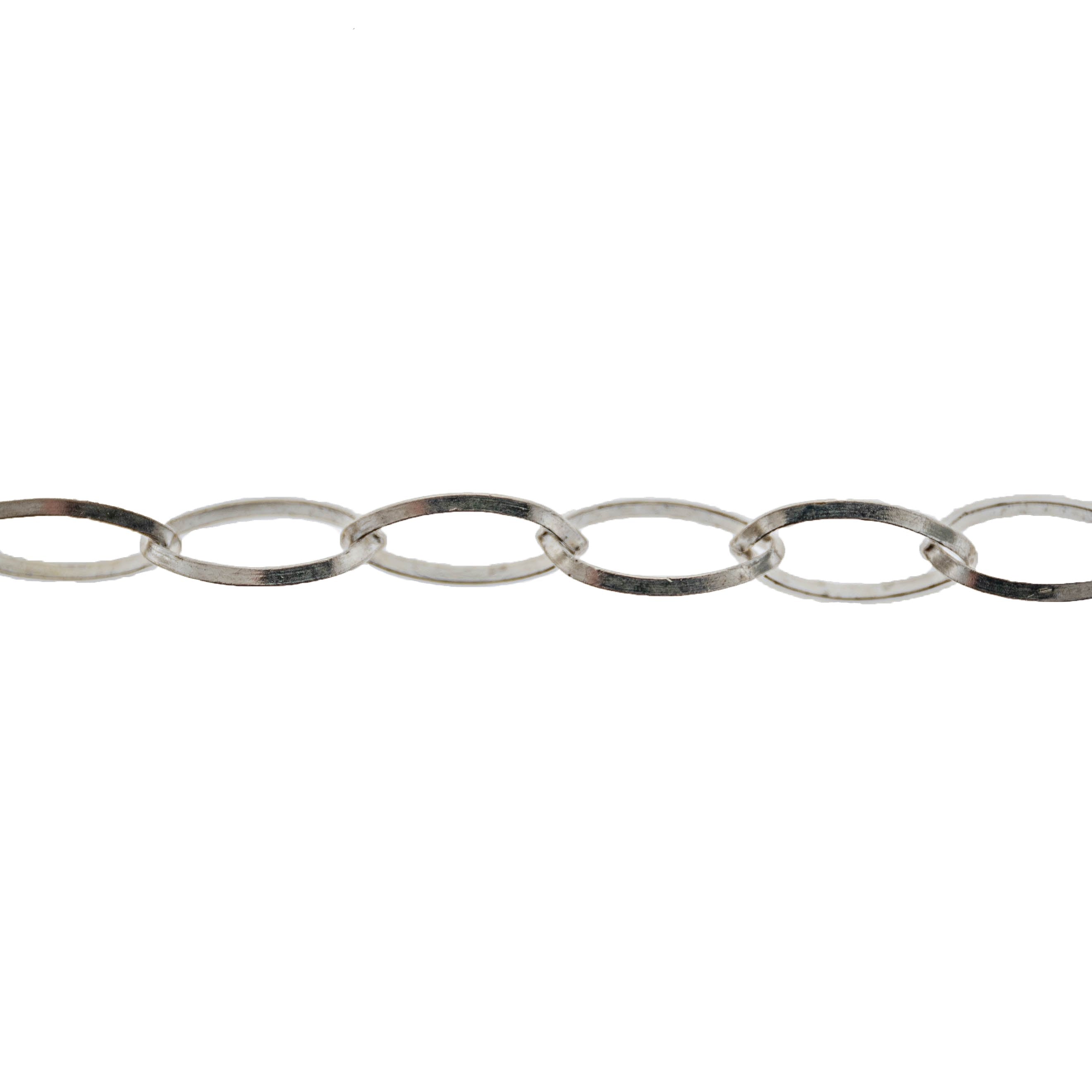 Sterling Silver 7.5MM Oval Chain