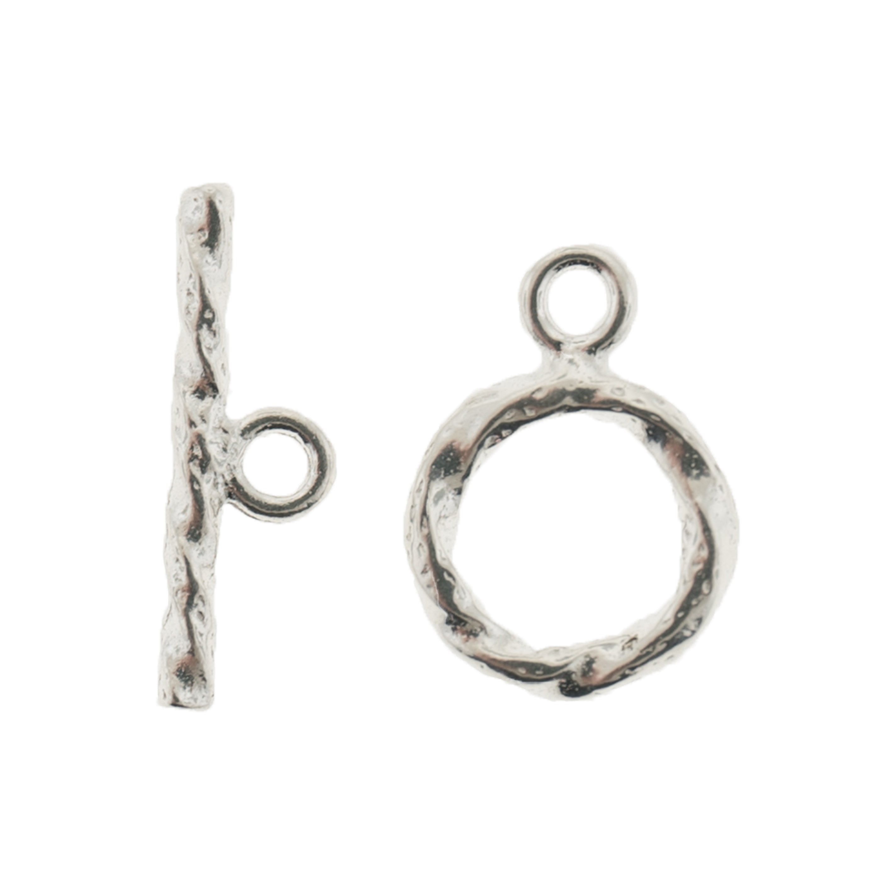 Sterling Silver Toggle Lock